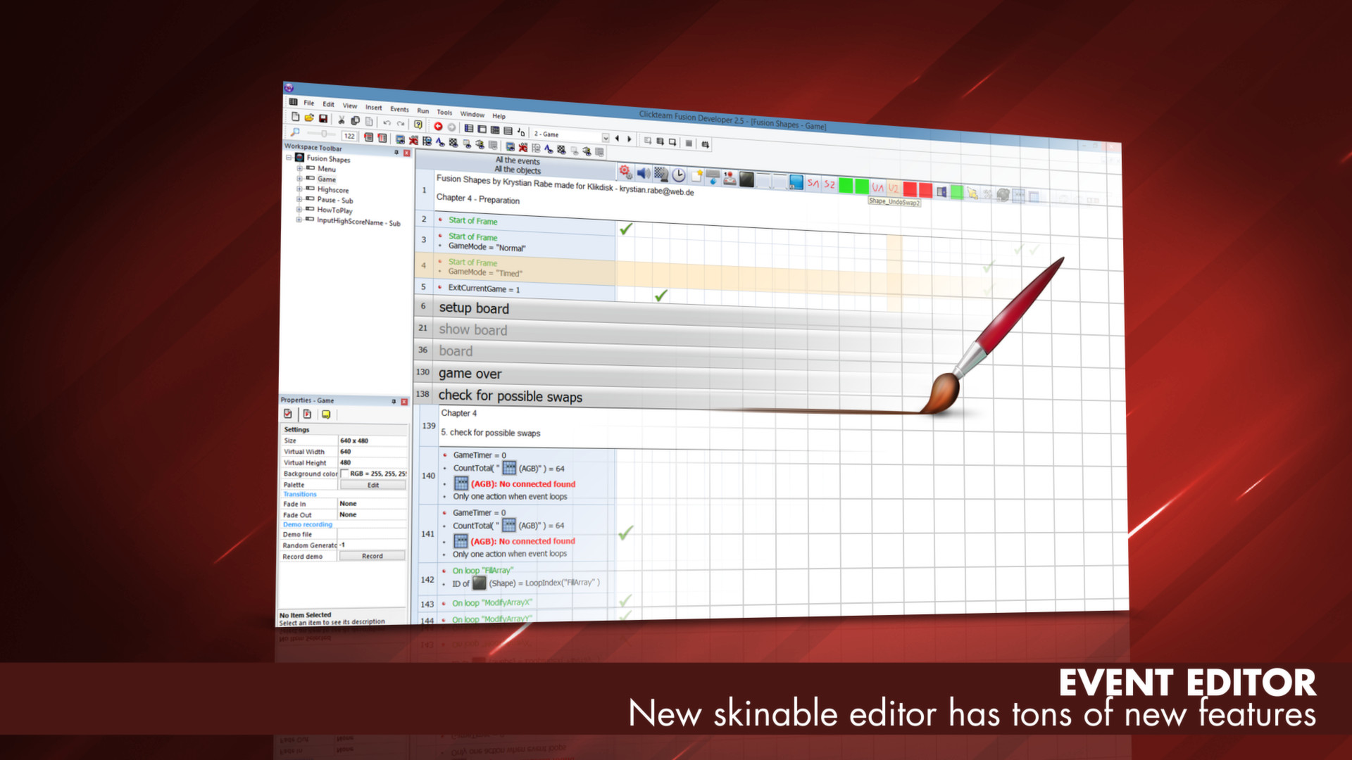 Clickteam Fusion 2.5 screenshot 2