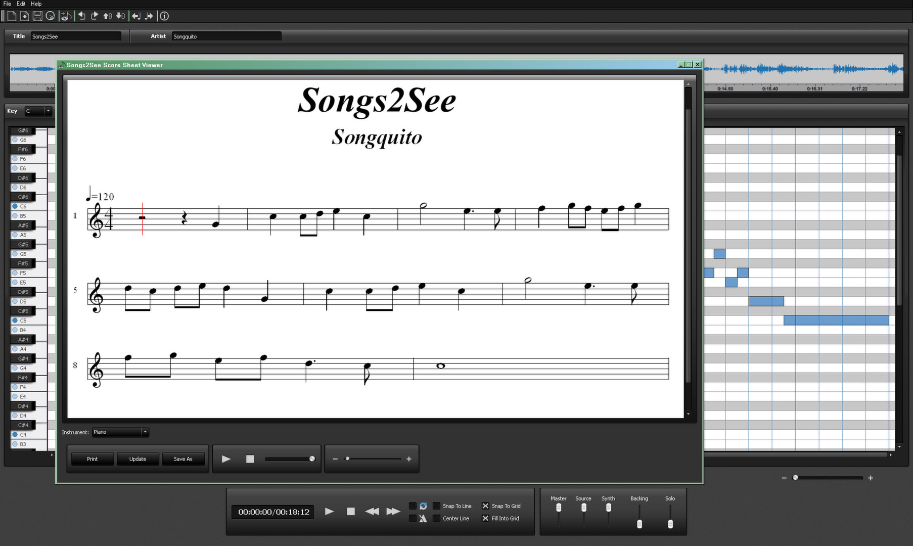 Songs2See screenshot 18