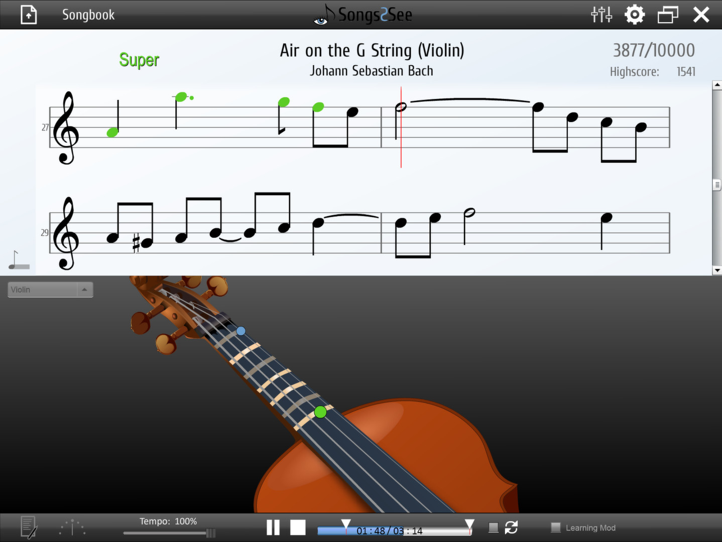 Songs2See screenshot 4