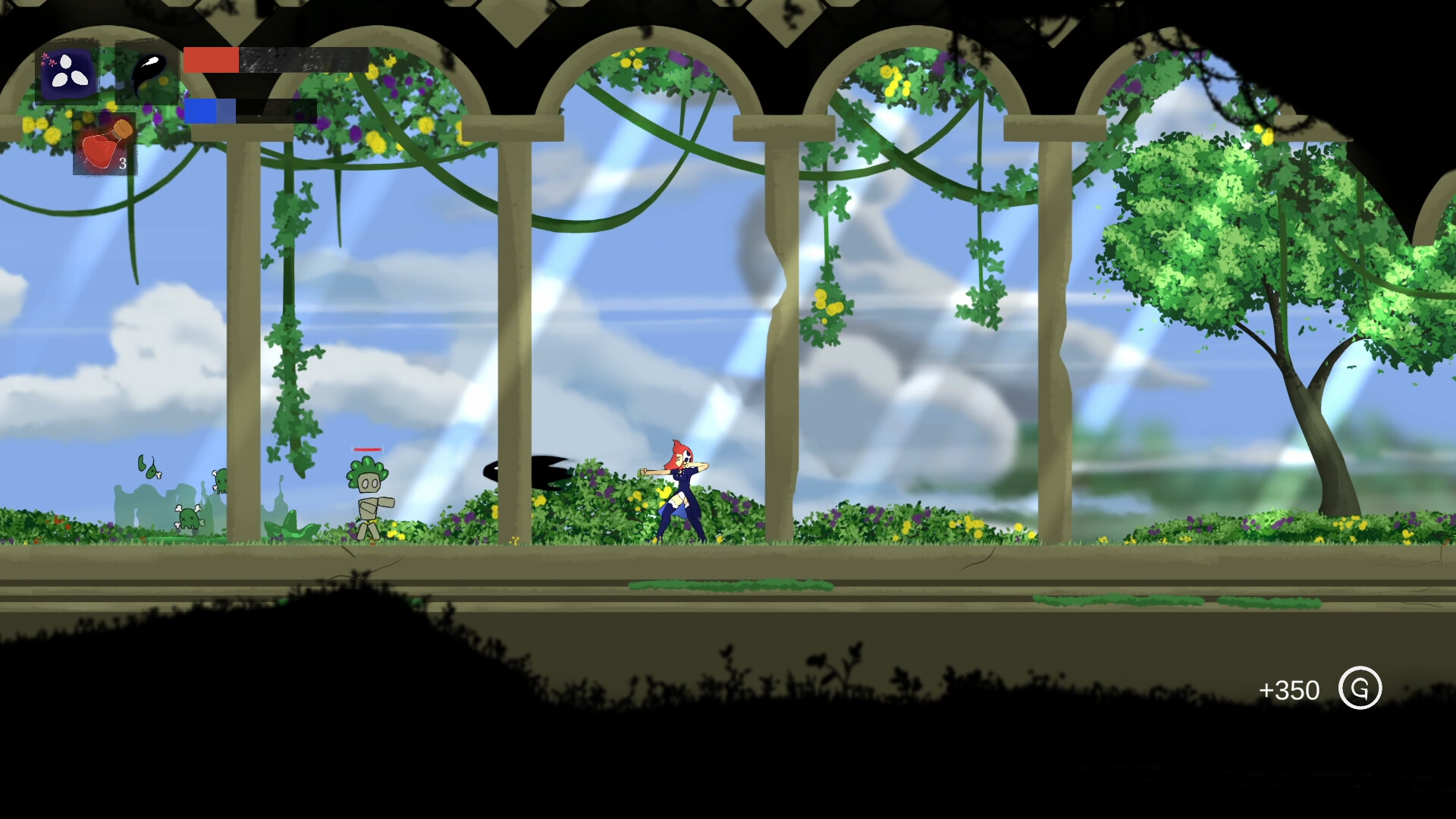 White Flame Inna: Daughter of the Void screenshot 1