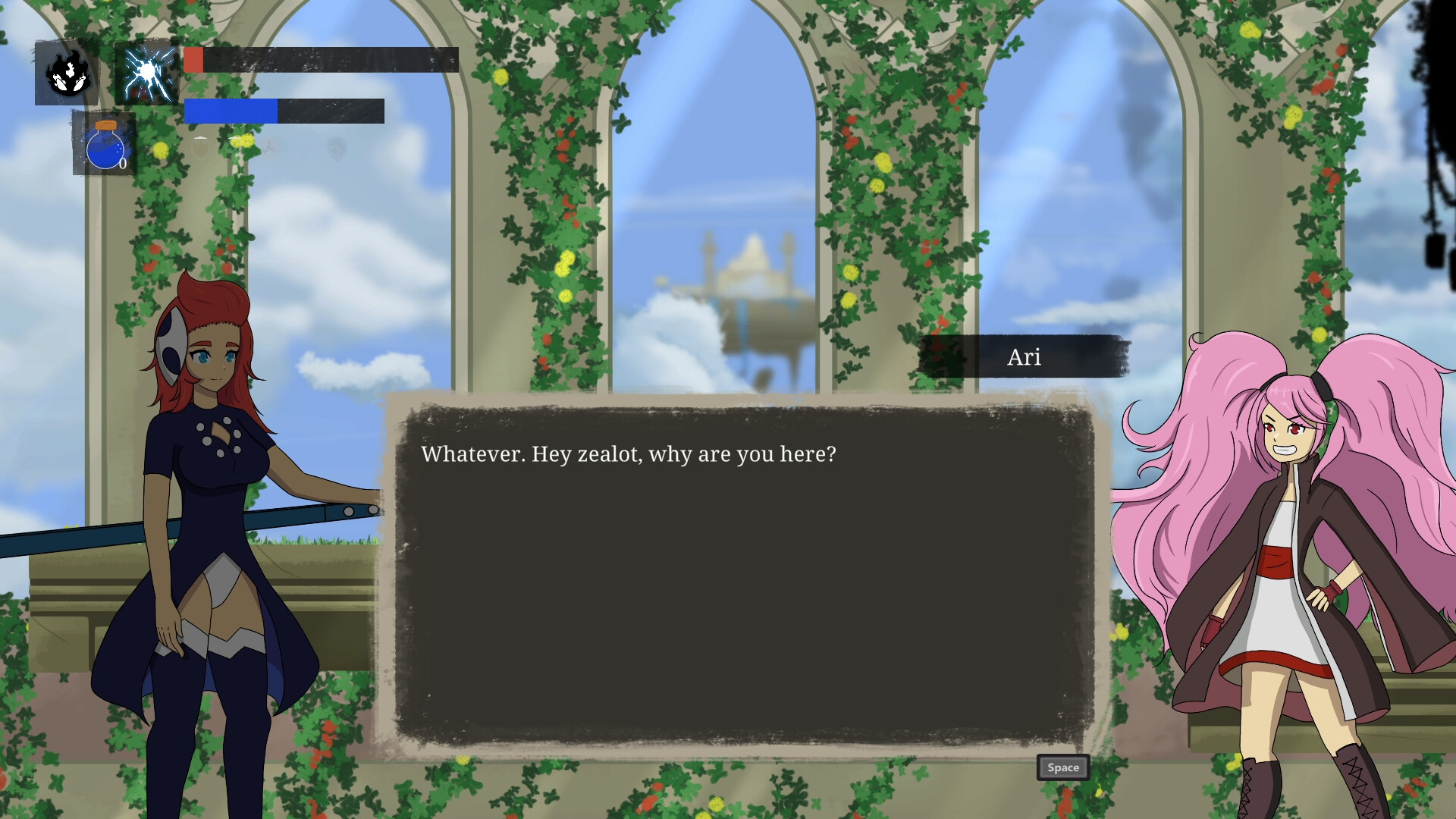 White Flame Inna: Daughter of the Void screenshot 9