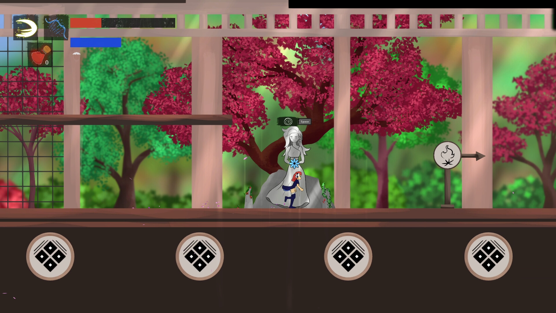 White Flame Inna: Daughter of the Void screenshot 3