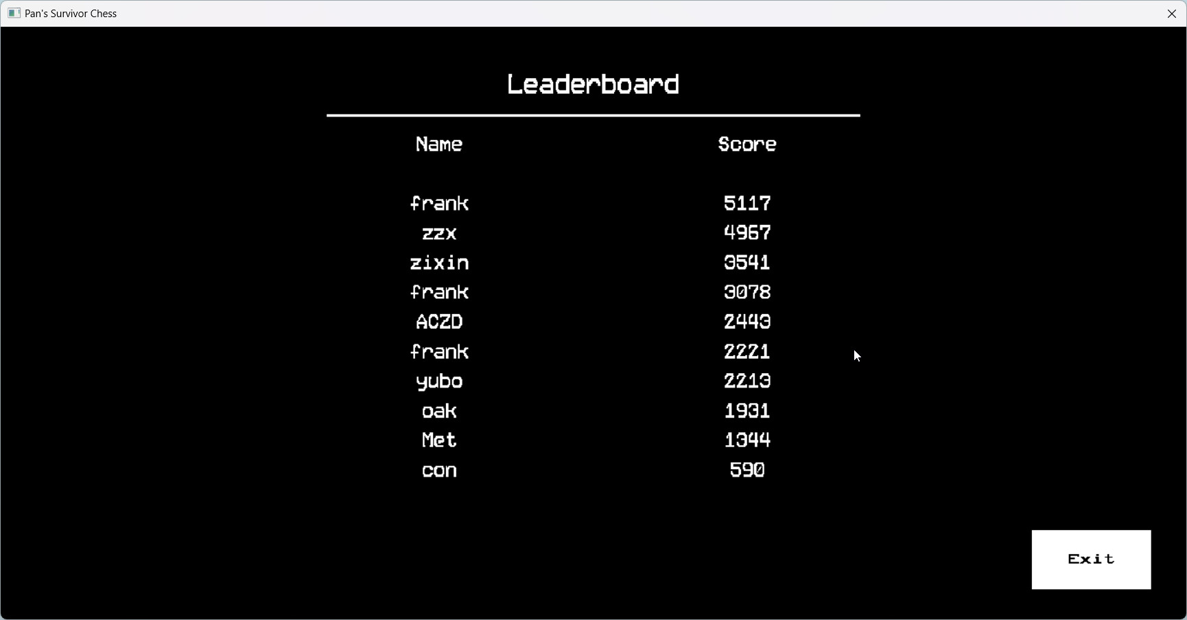 Pan's Survivor Chess screenshot 5