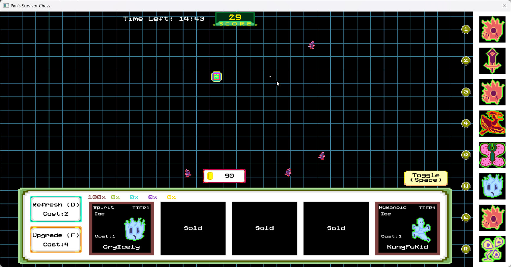 Pan's Survivor Chess screenshot 7