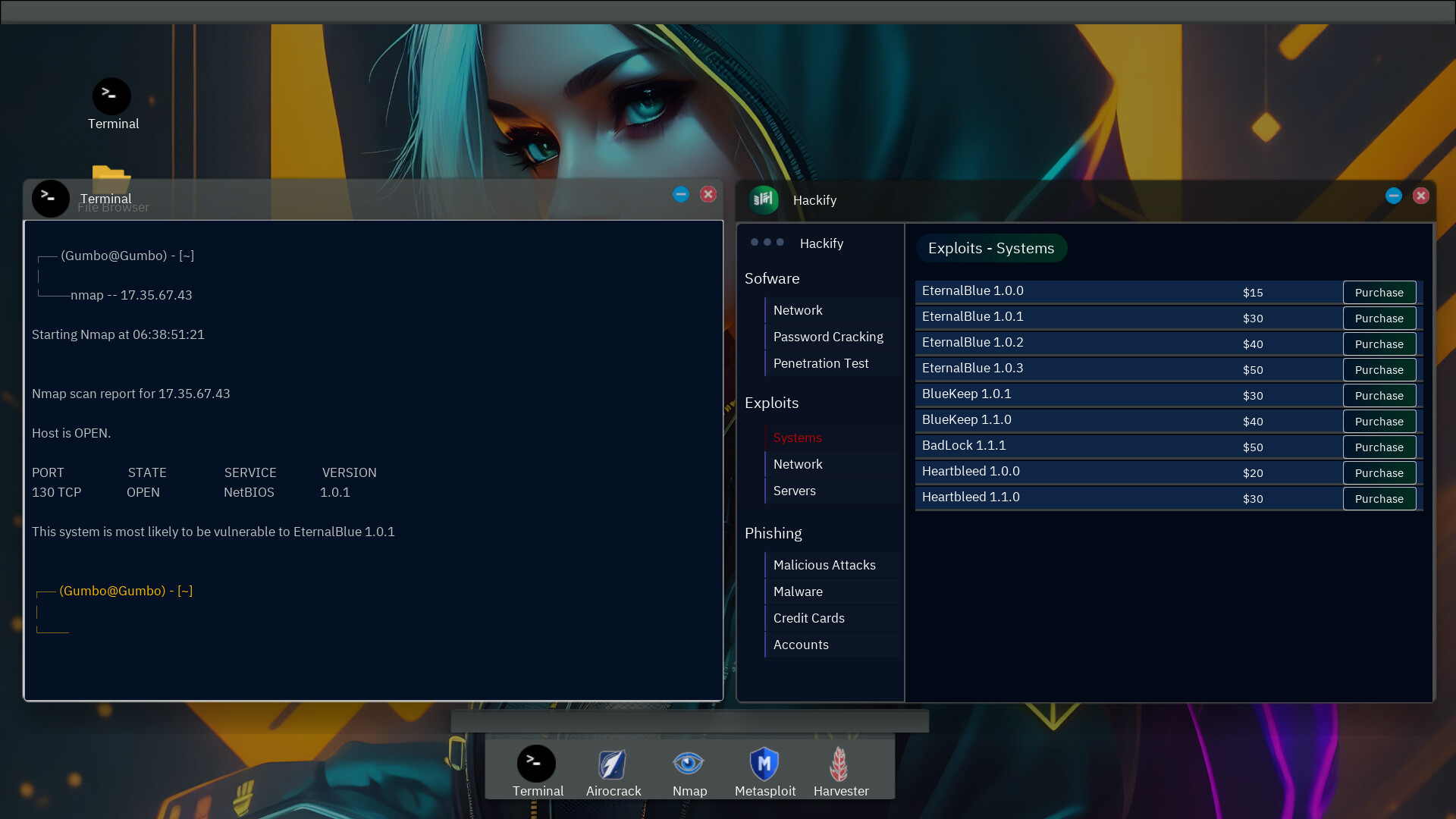 Anonymous Hacker Simulator screenshot 10