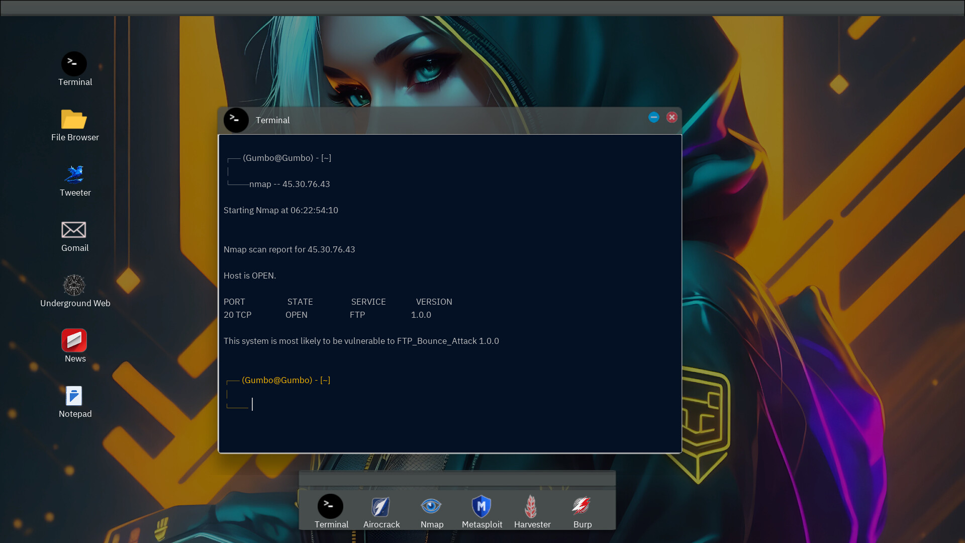 Anonymous Hacker Simulator screenshot 1