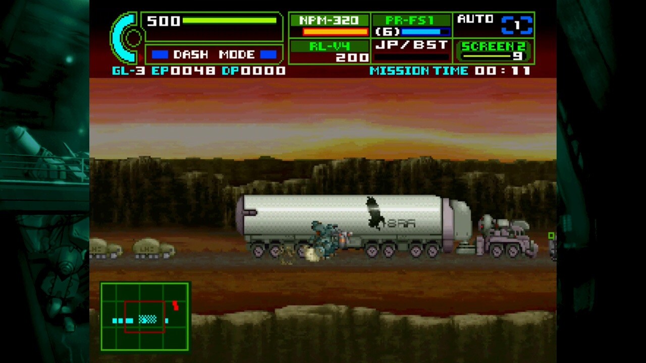 Assault Suit Leynos 2 Saturn Tribute screenshot 6