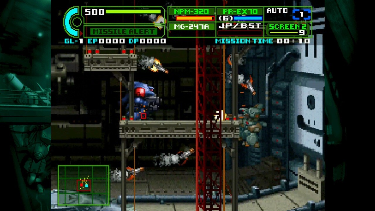 Assault Suit Leynos 2 Saturn Tribute screenshot 5