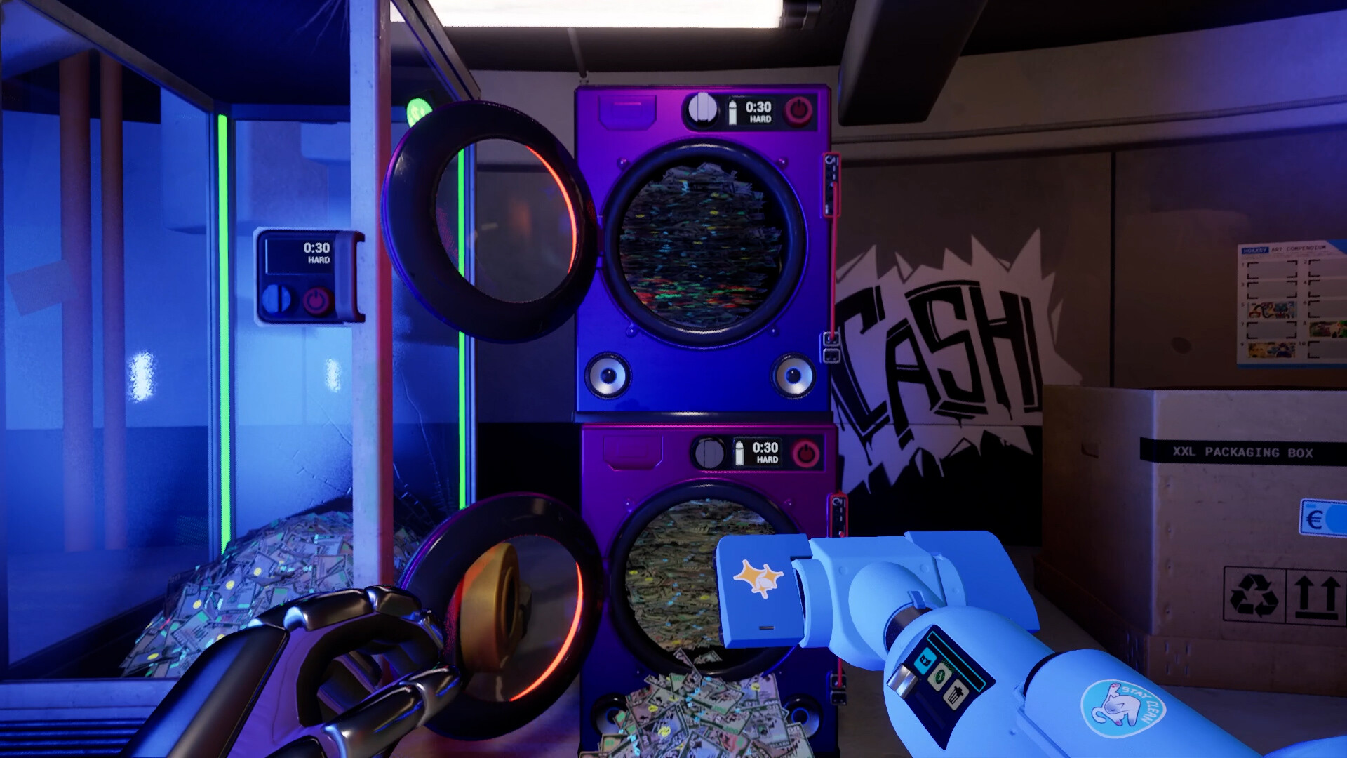 Cash Cleaner Simulator screenshot 1
