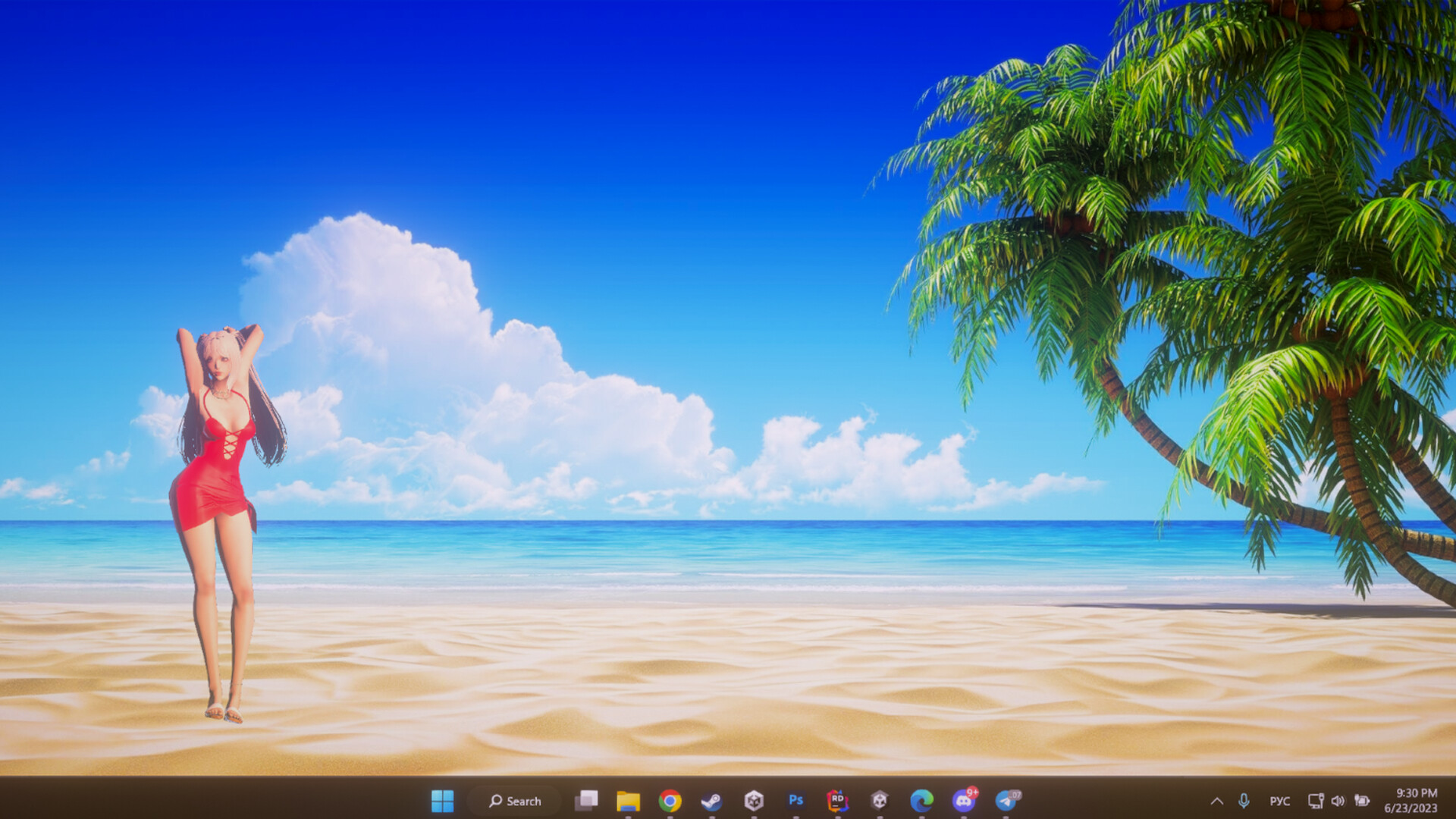 Desktop Beach Girls screenshot 5
