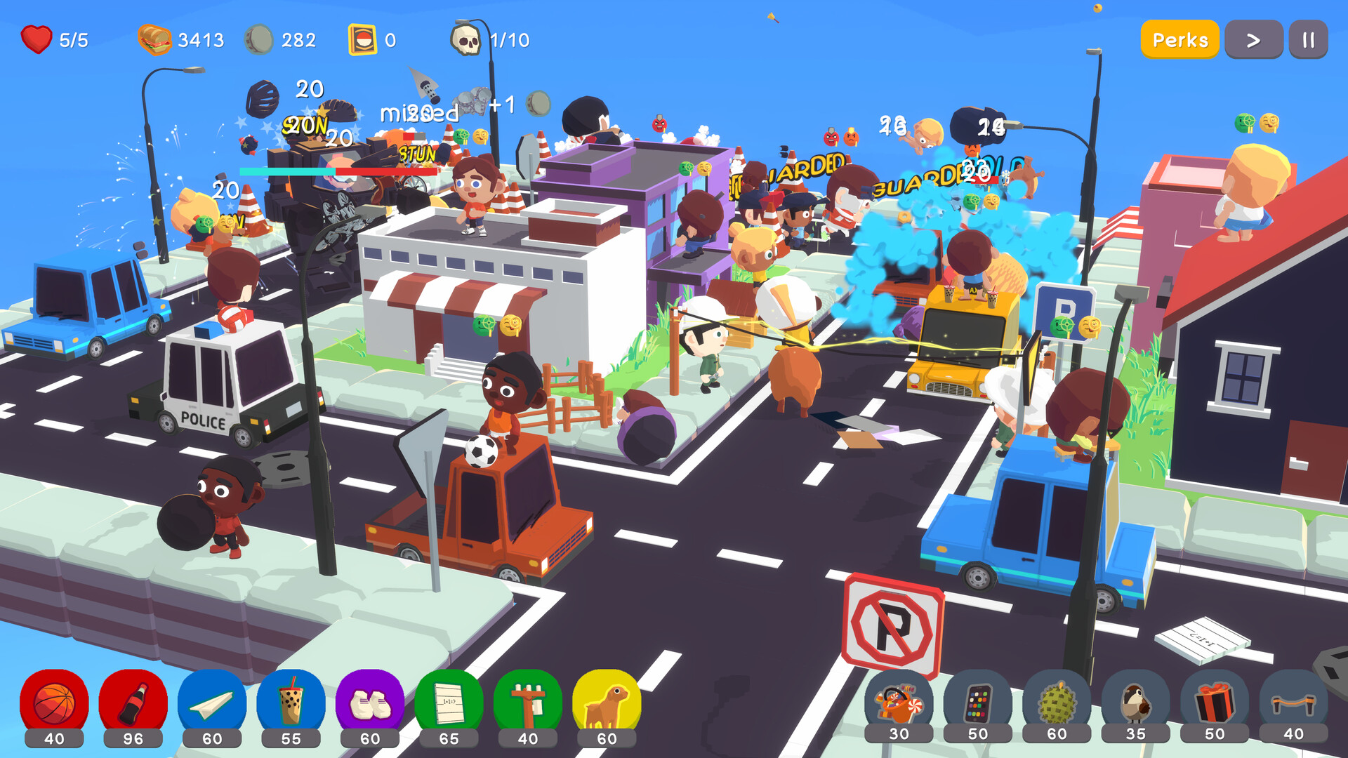 Kooky Kids Fort Defense screenshot 1