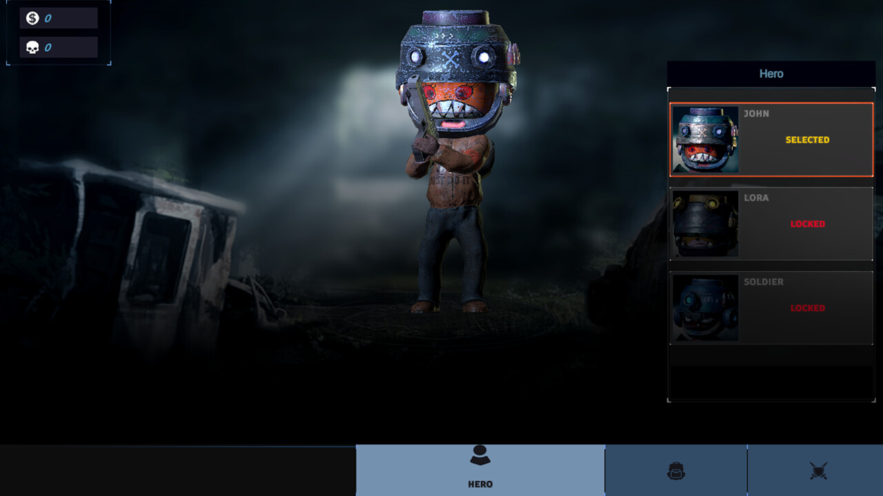 Iron can warrior screenshot 1