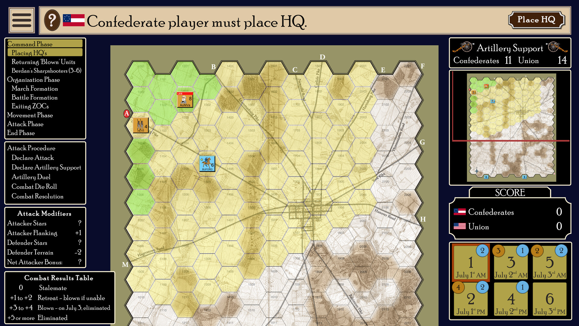 RBM Studio's Gettysburg screenshot 1