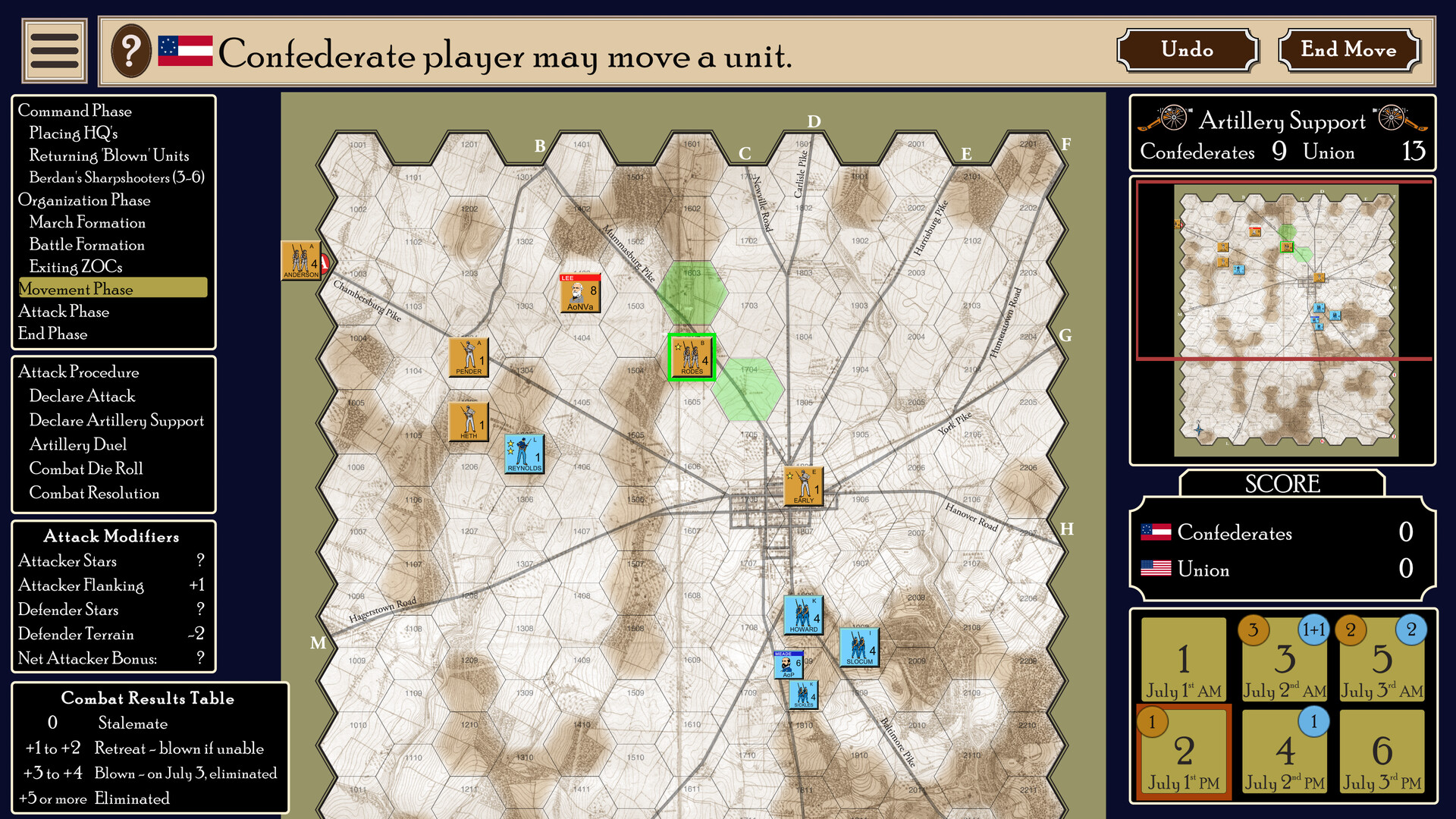 RBM Studio's Gettysburg screenshot 2