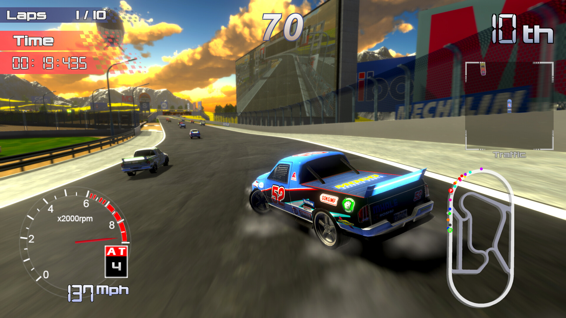 Speed Truck Racing screenshot 3