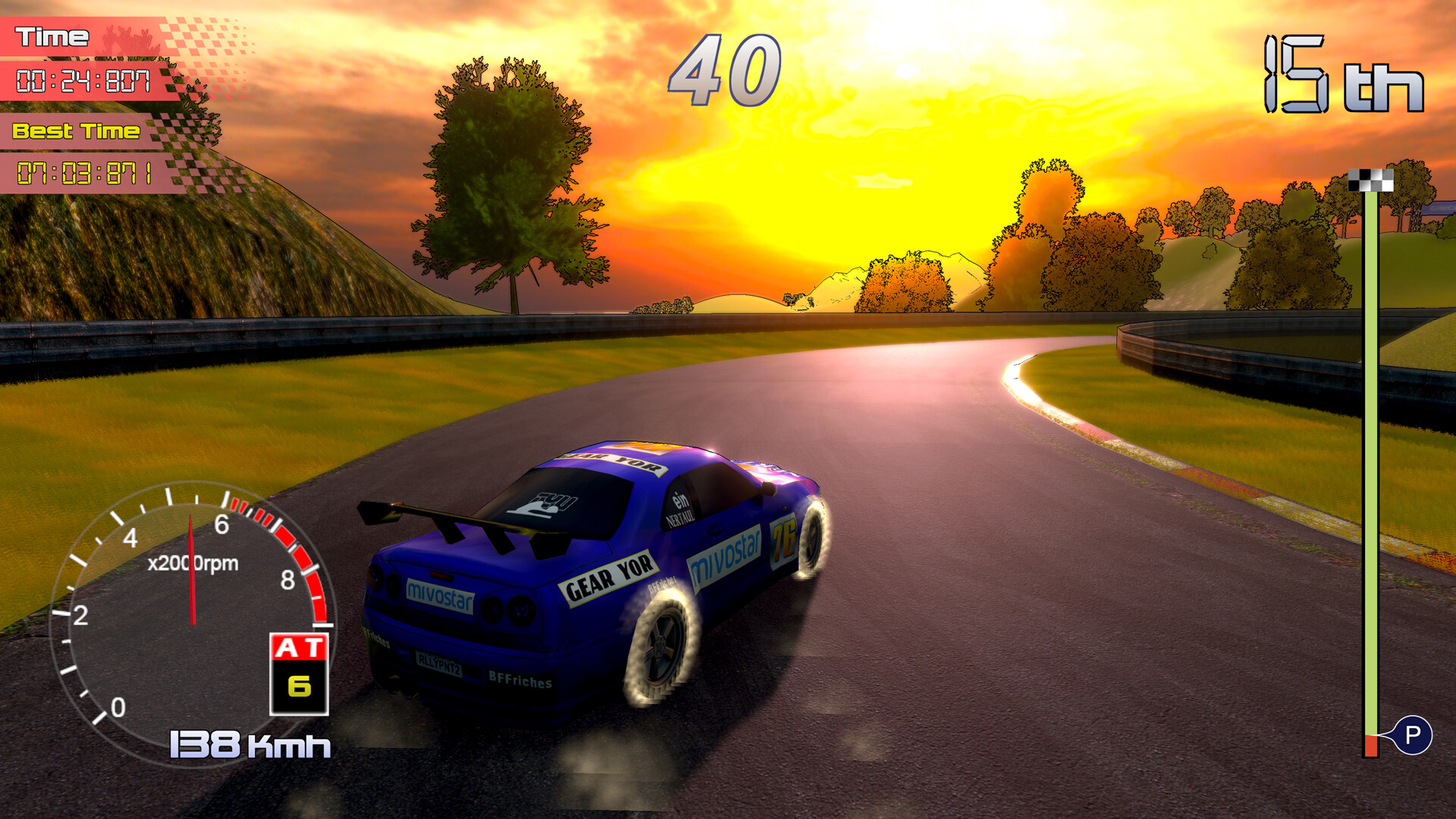 Rally Rock 'N Racing screenshot 3