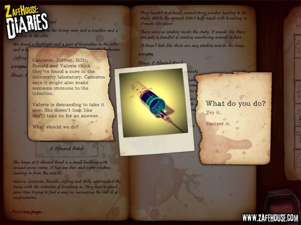 Zafehouse: Diaries screenshot 8