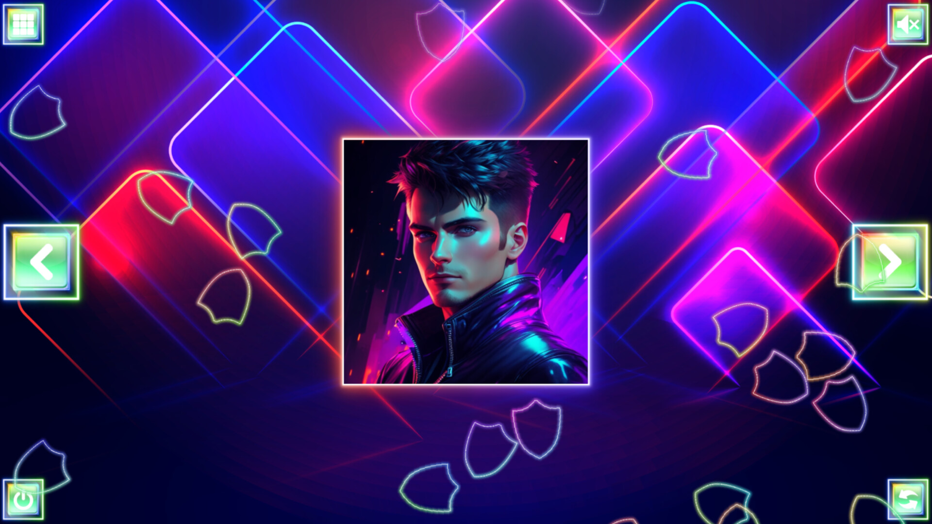 Neon Fantasy: Boys screenshot 2
