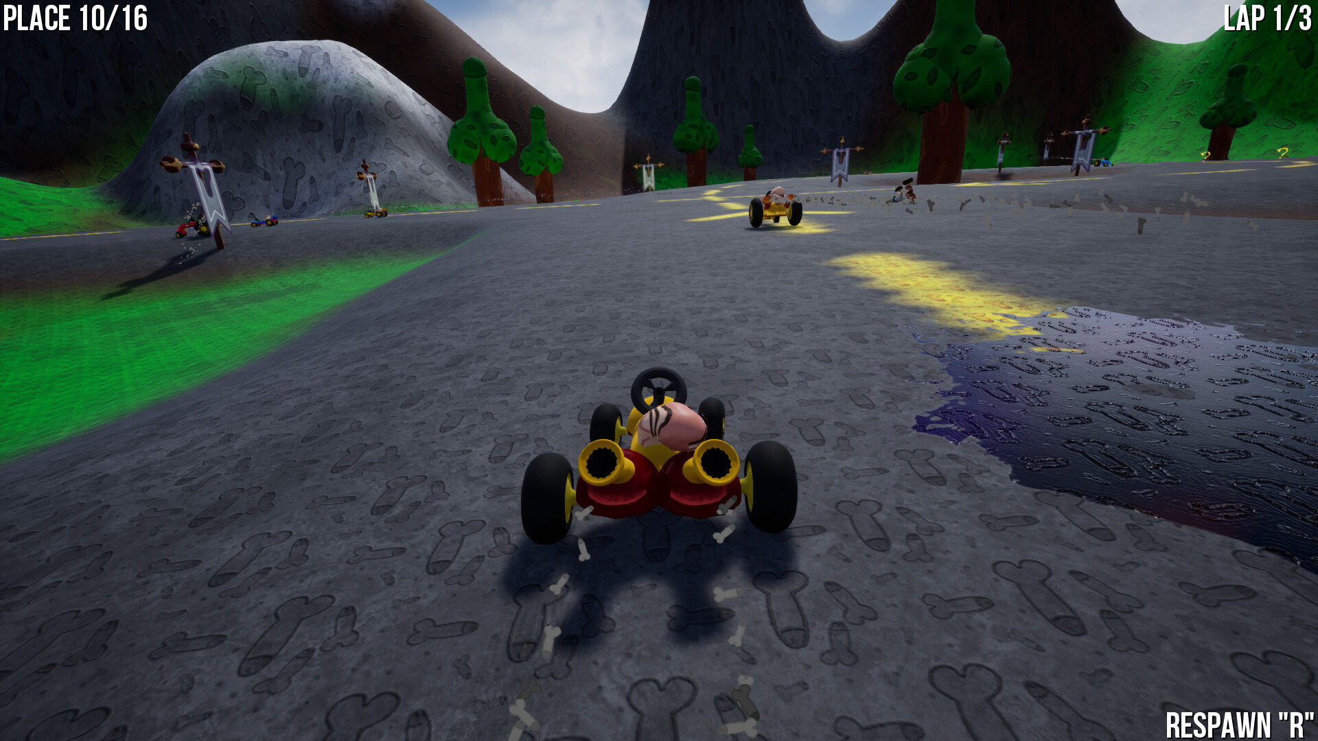 Dickland: Racing screenshot 1