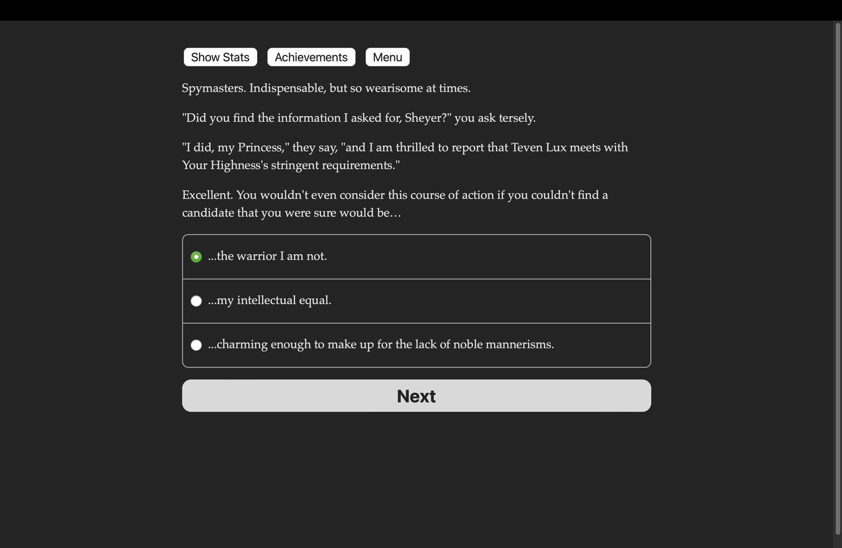 Turncoat Chronicle screenshot 2