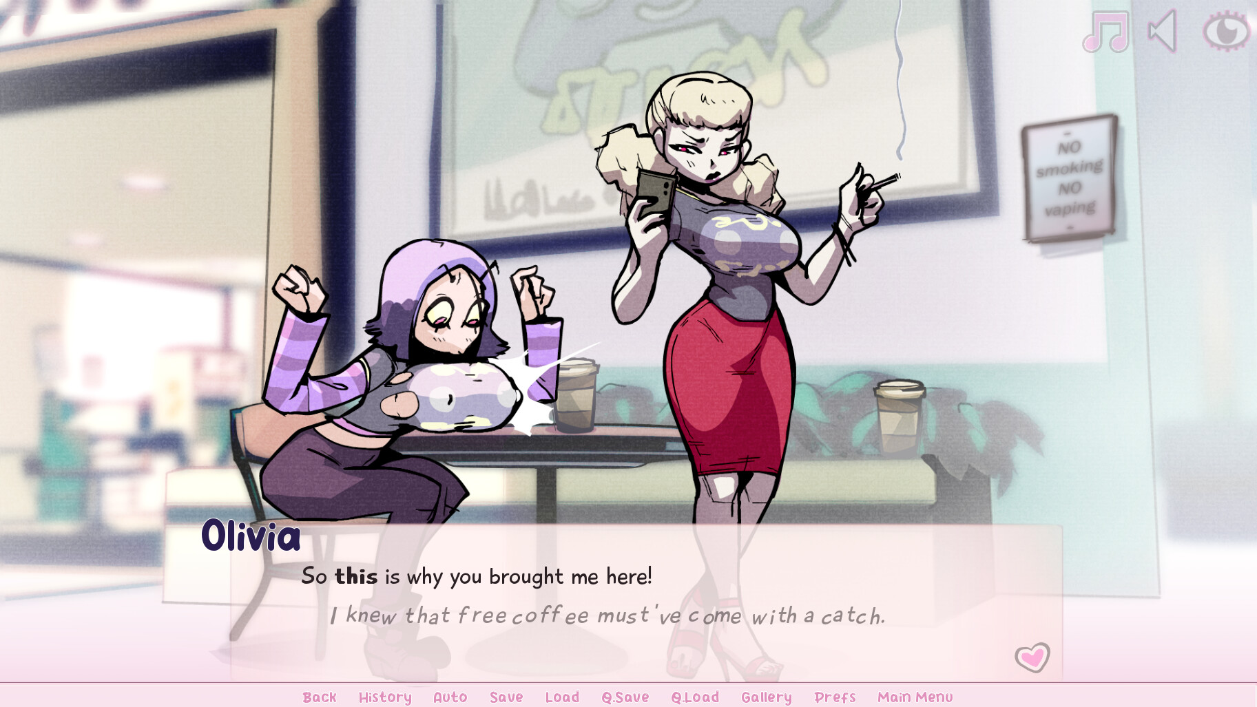 Bombshell Barista: Speed Dating screenshot 8