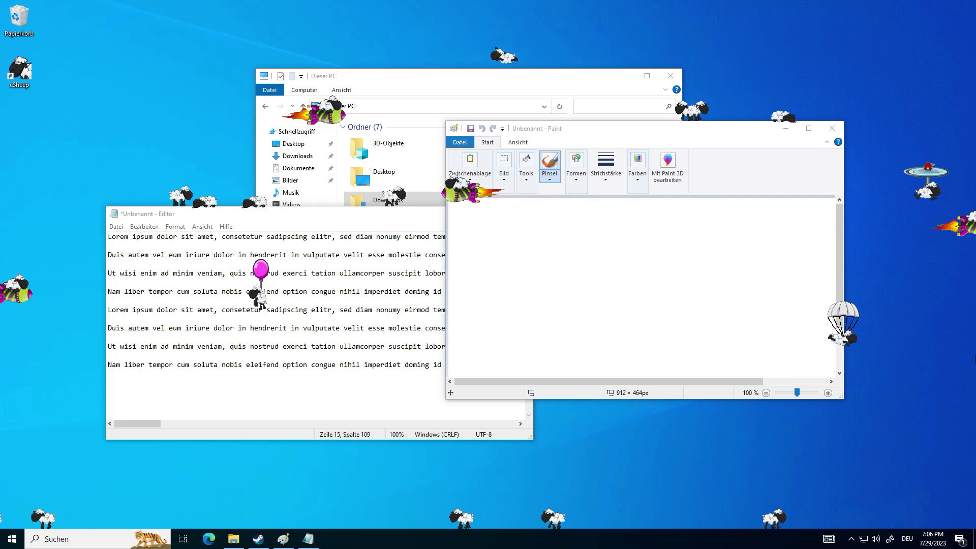 eSheep screenshot 2