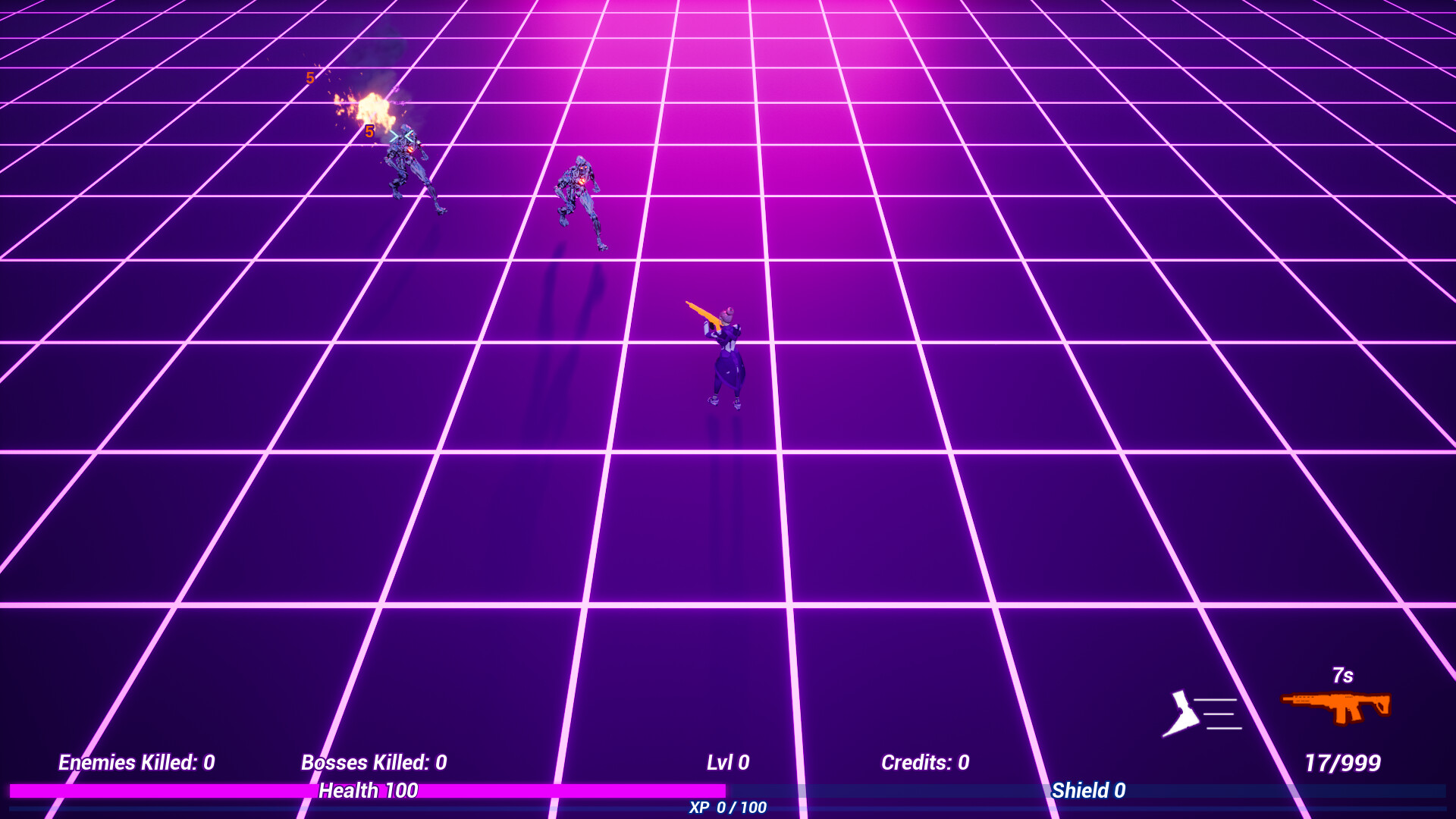 Synthwave Ascension screenshot 1