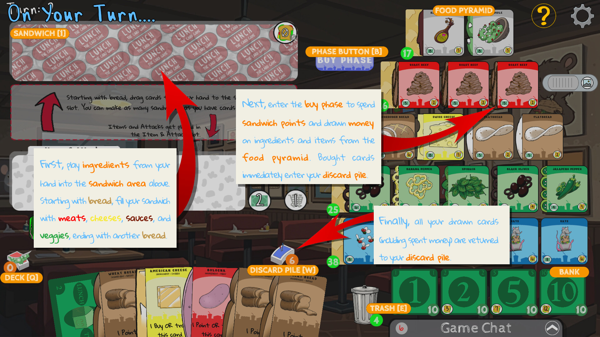 Lunch: The Card Game screenshot 4