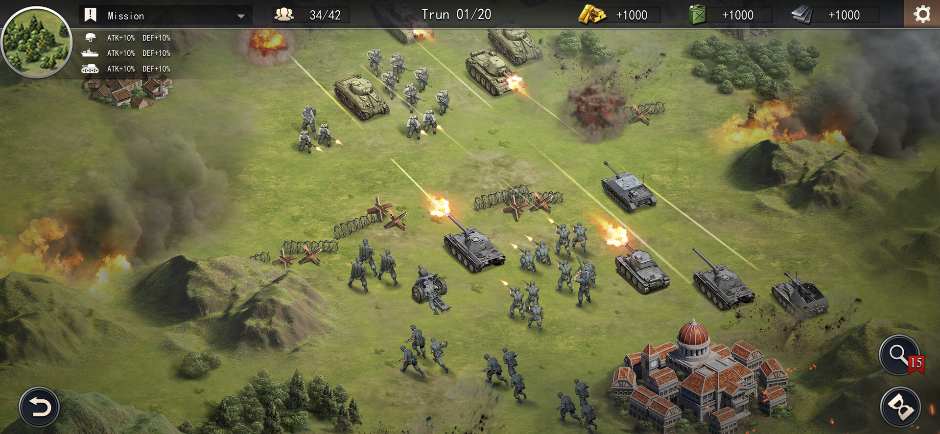 World War 2: WW2 Strategy Games screenshot 5