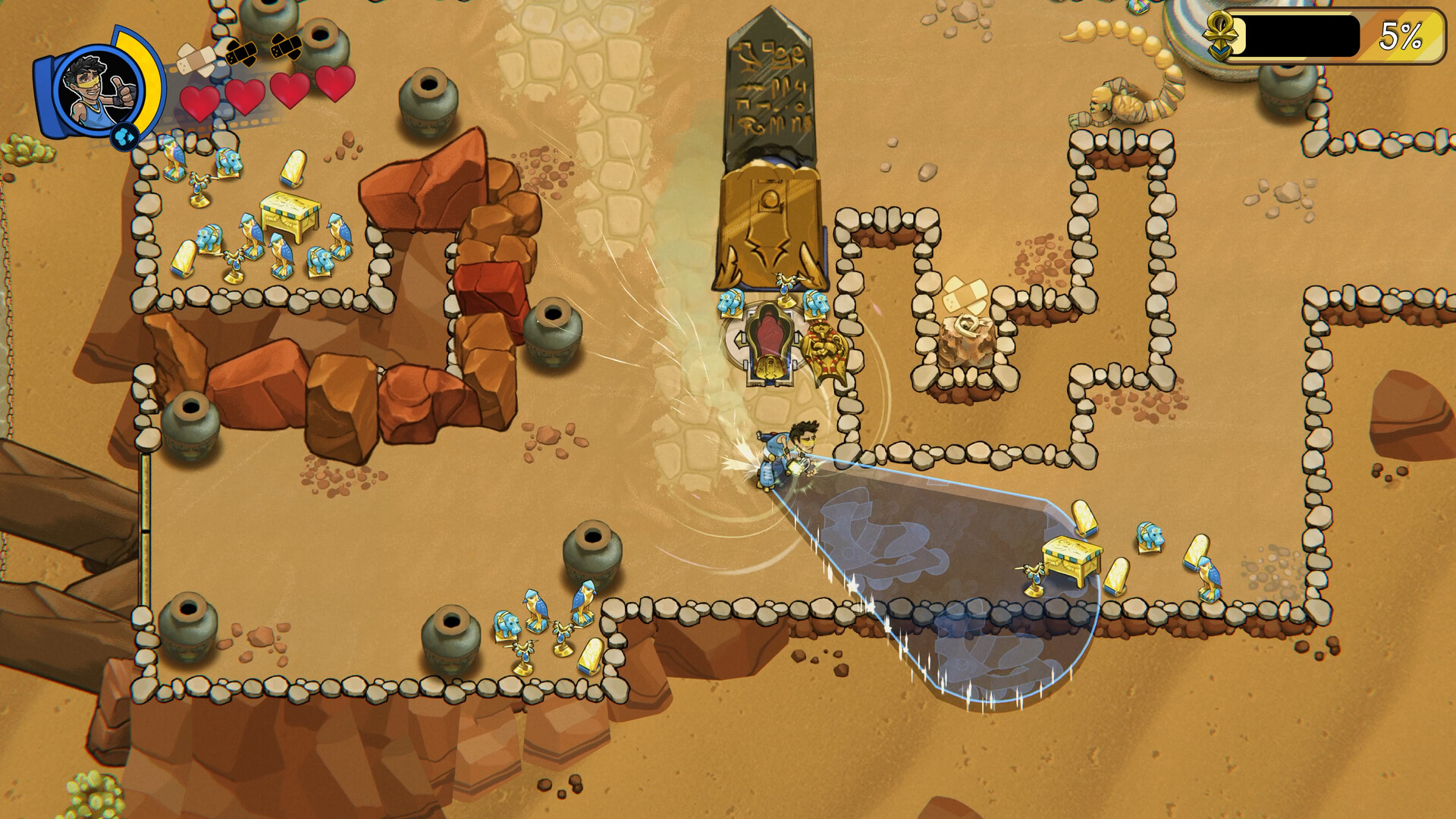 Run From Mummies screenshot 2