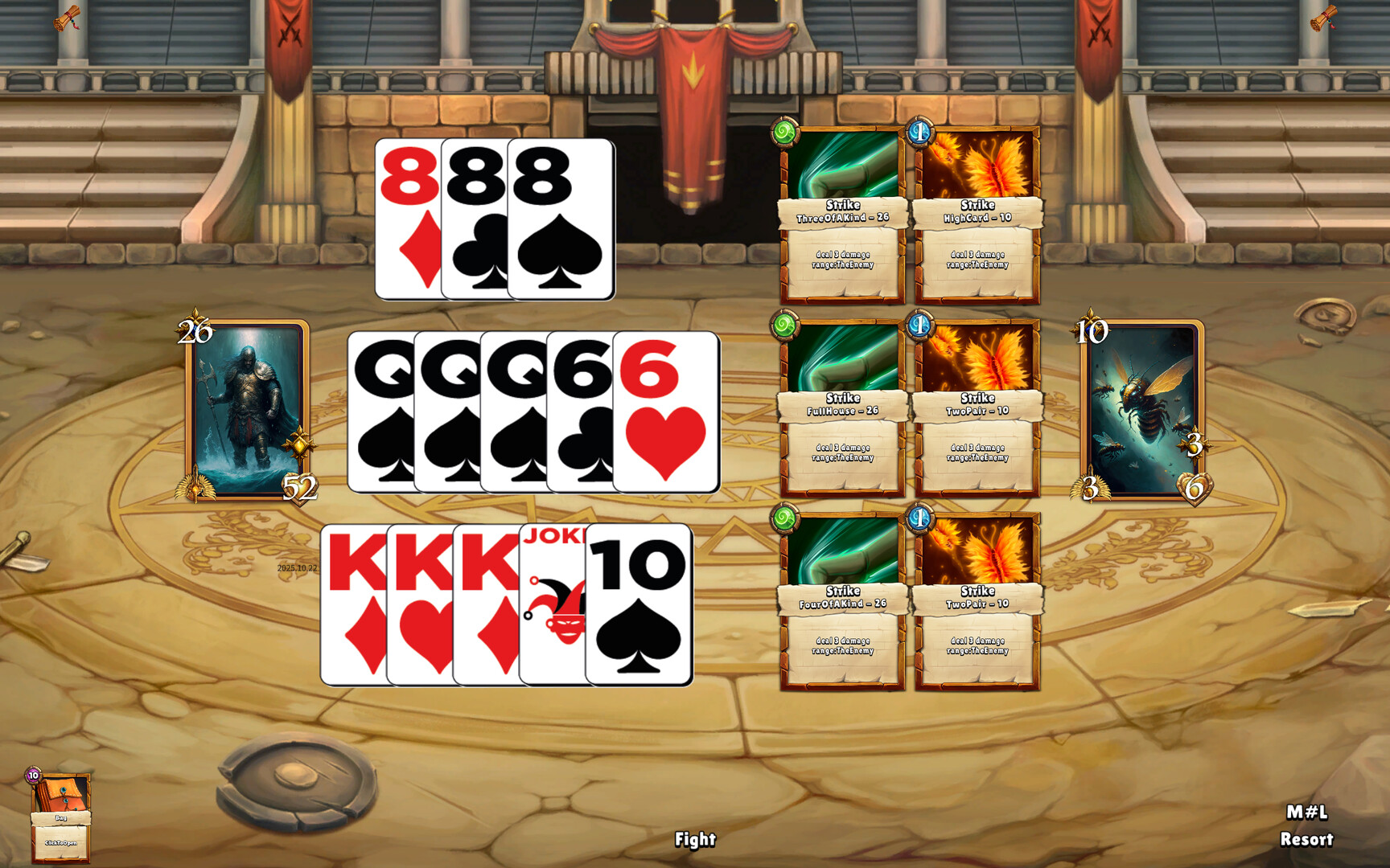 13 Playing Cards Of Demon screenshot 1