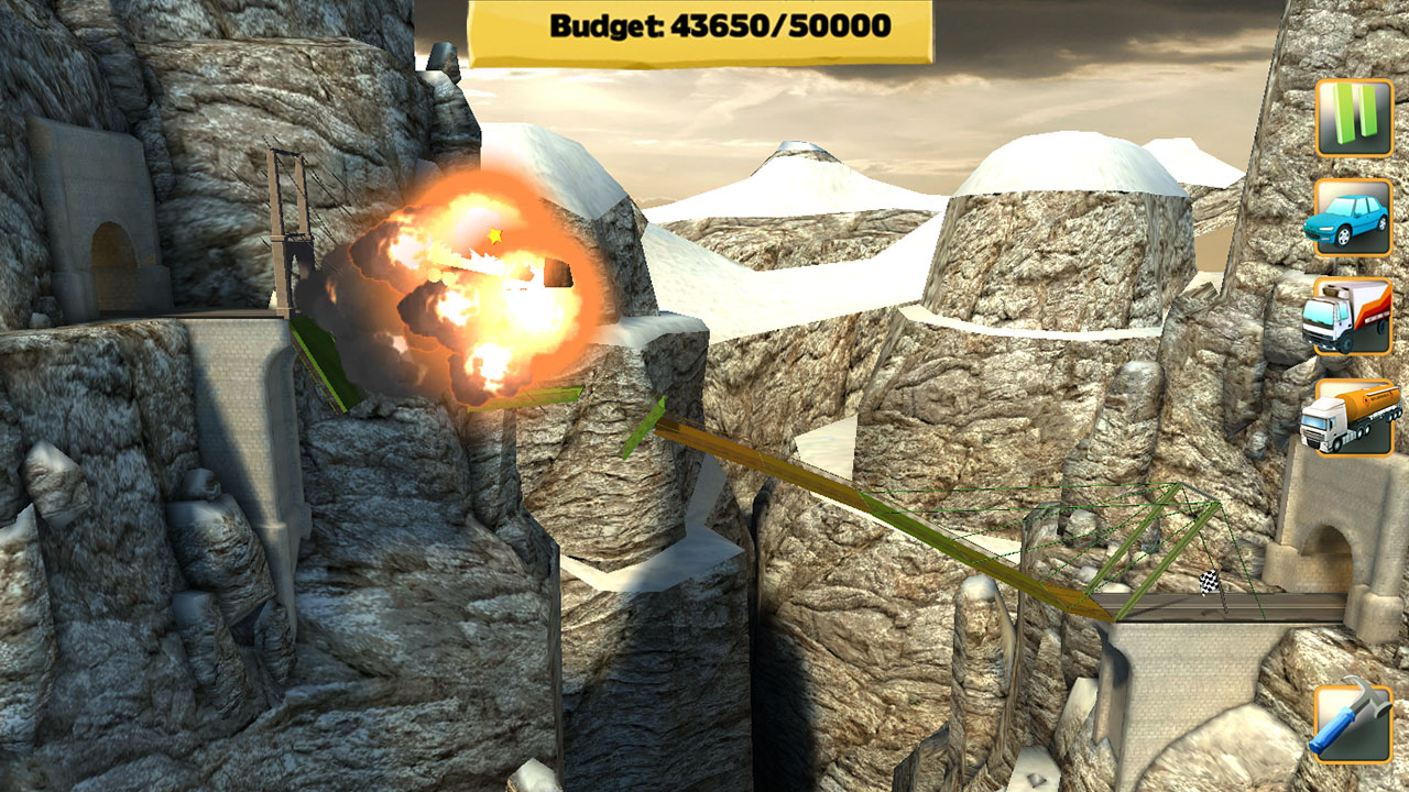 Bridge Constructor screenshot 3