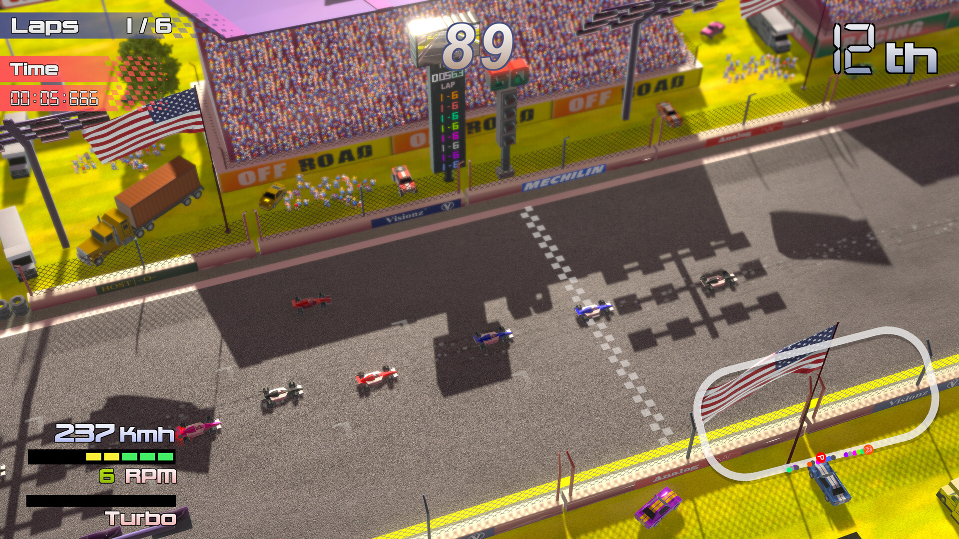 Grand Prix Rock 'N Racing screenshot 3