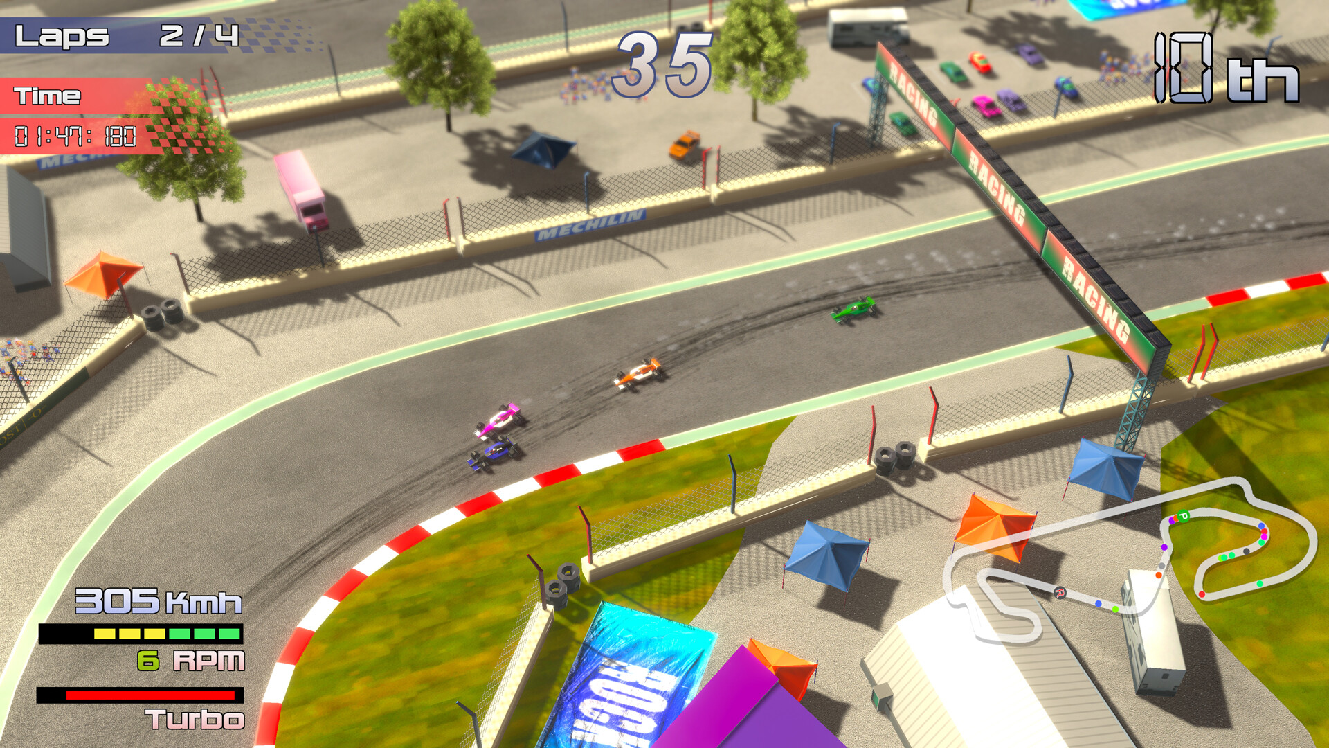 Grand Prix Rock 'N Racing screenshot 7