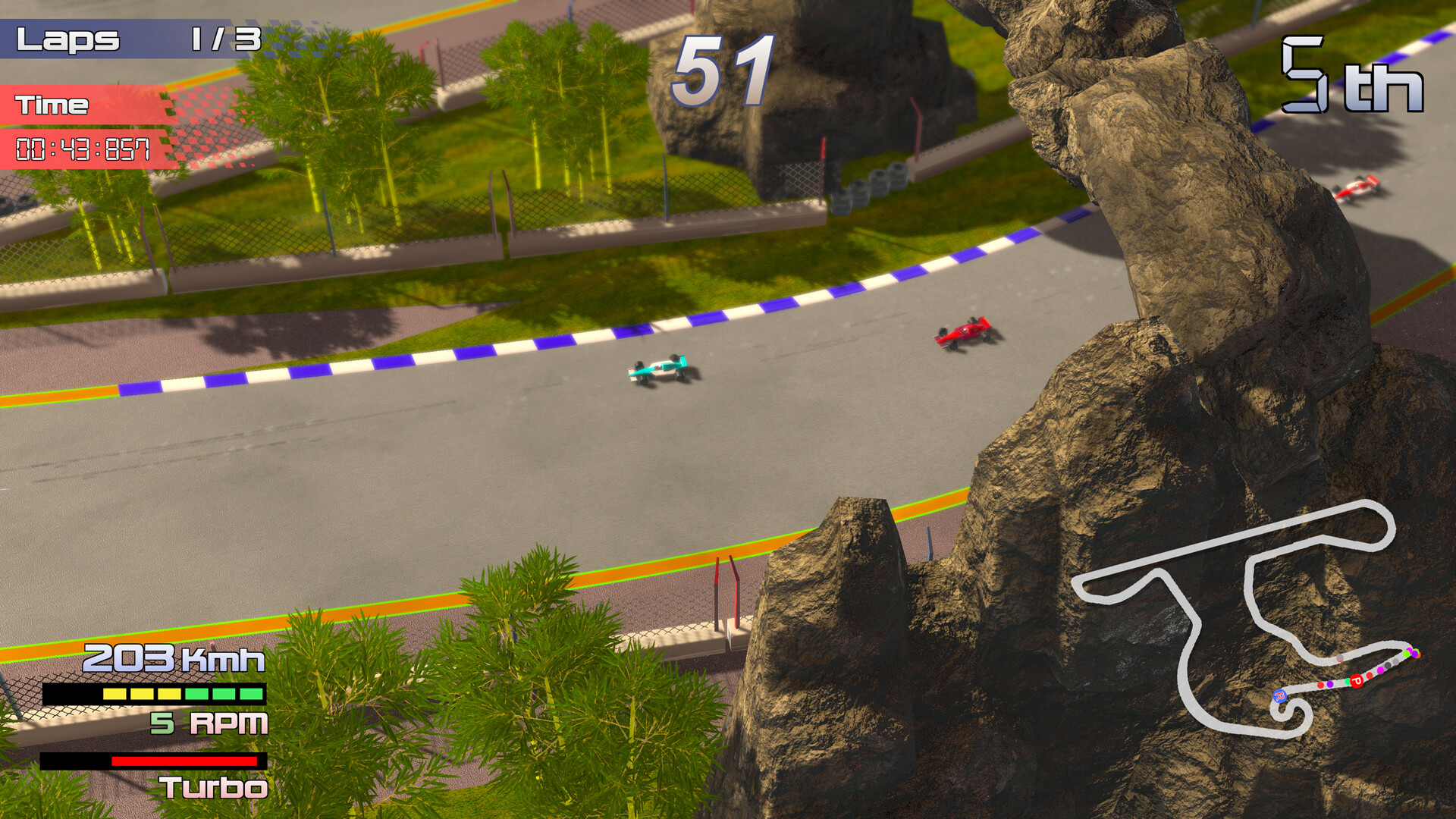 Grand Prix Rock 'N Racing screenshot 10