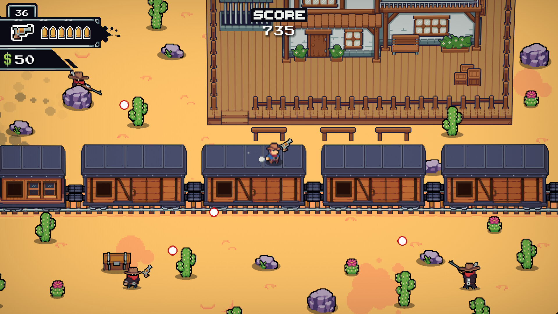 Gunslinger Express screenshot 1