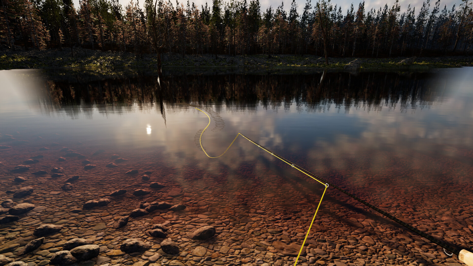 Fly Caster - VR Fly Fishing screenshot 1