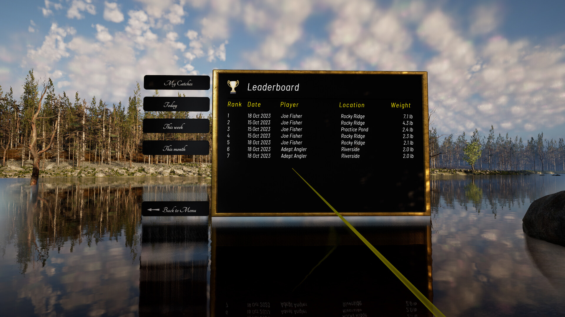 Fly Caster - VR Fly Fishing screenshot 9