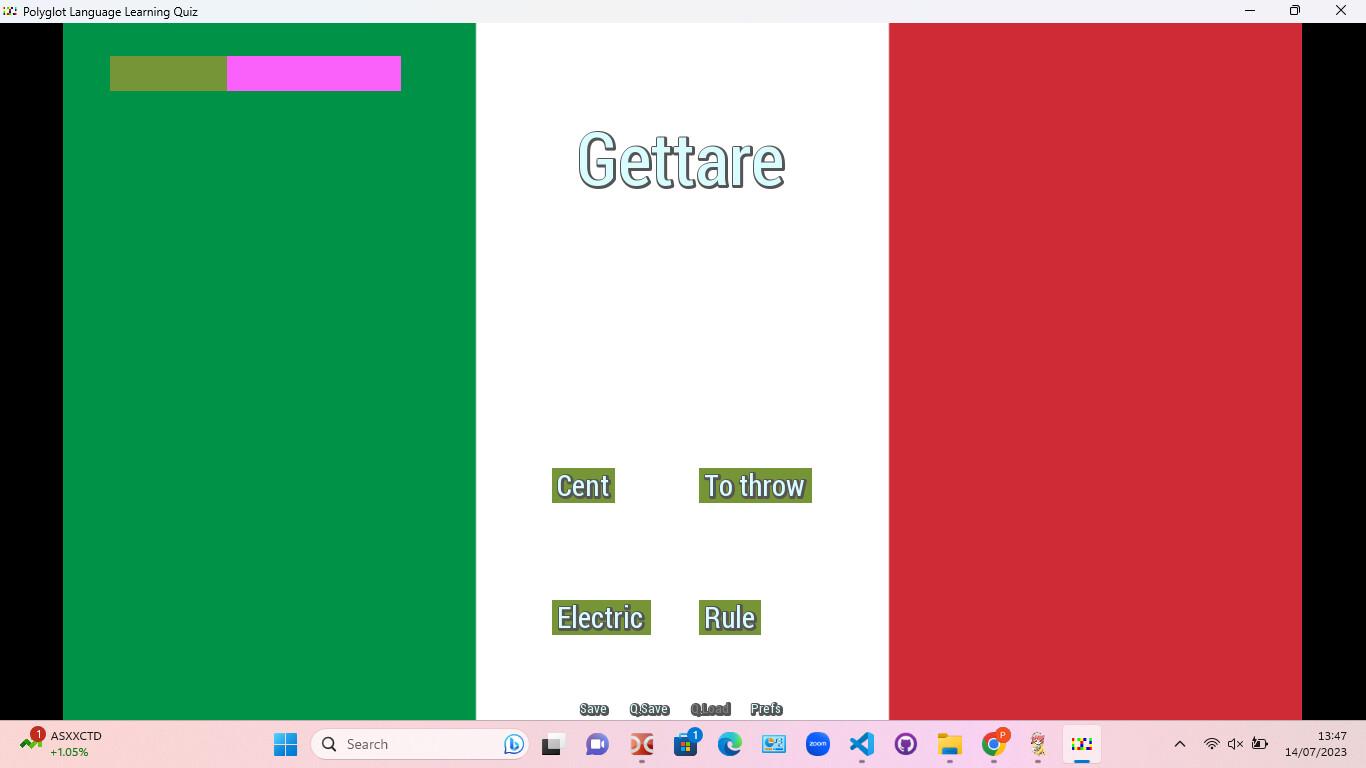 Polyglot Language Learning Quiz screenshot 4