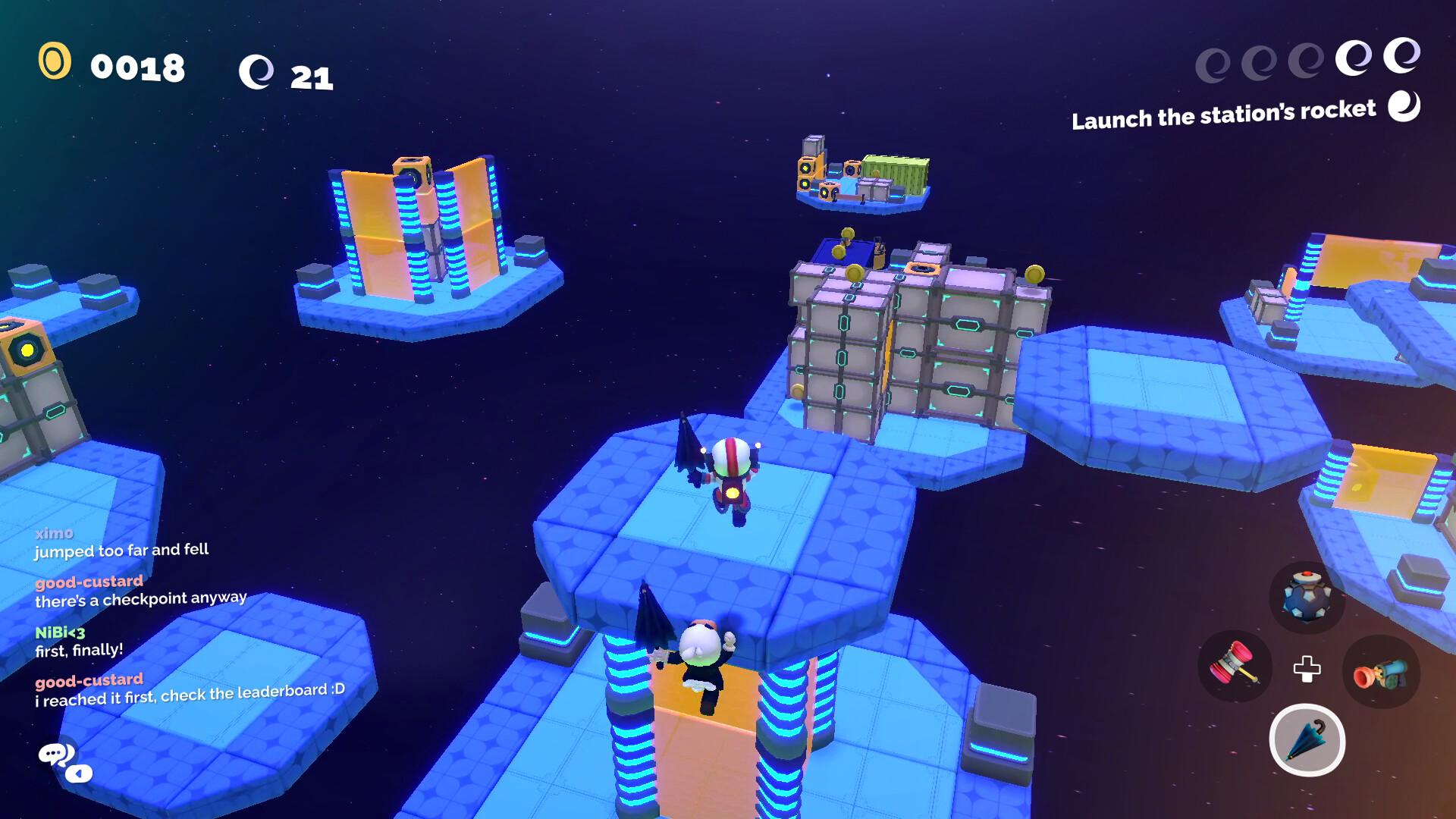 eWorlds: A 3D Platformer Adventure screenshot 1