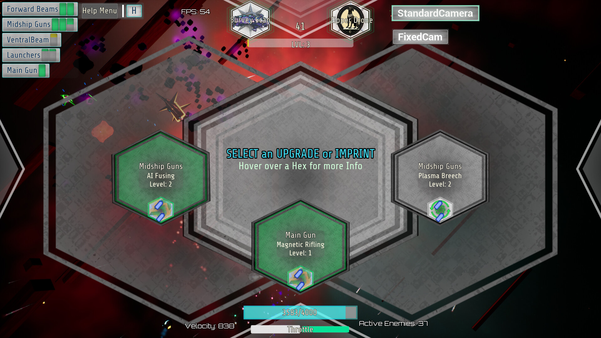 Galactic Warship screenshot 3