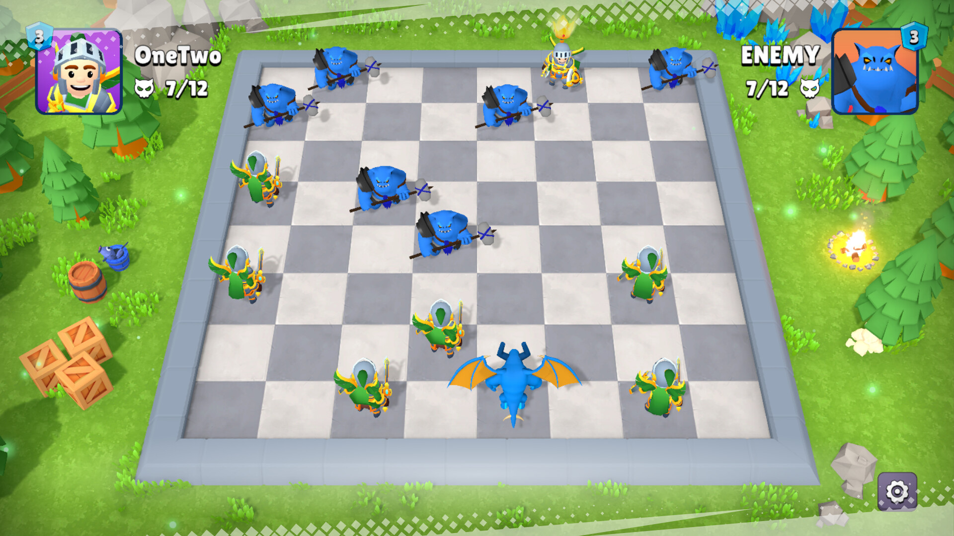 Checkers RPG: Online Battles screenshot 3