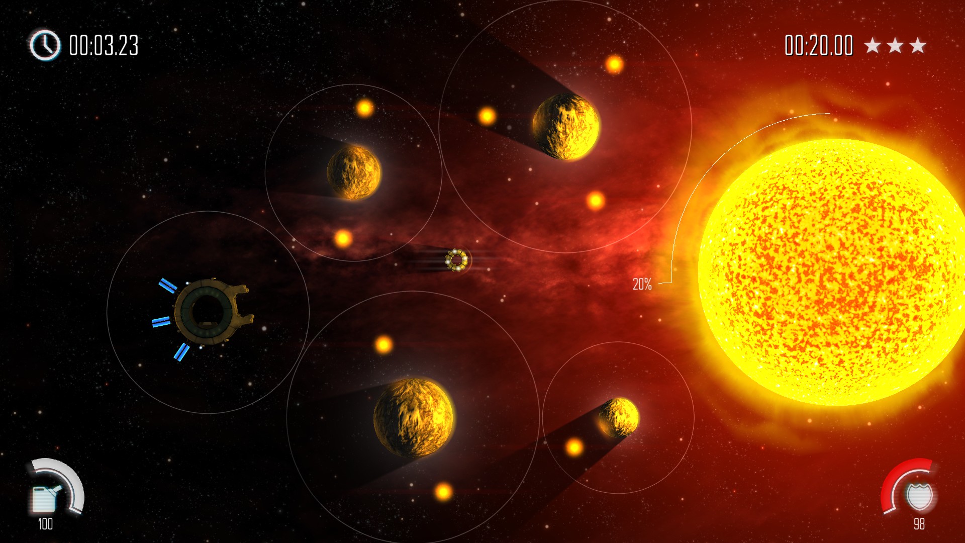 Solar Flux screenshot 1