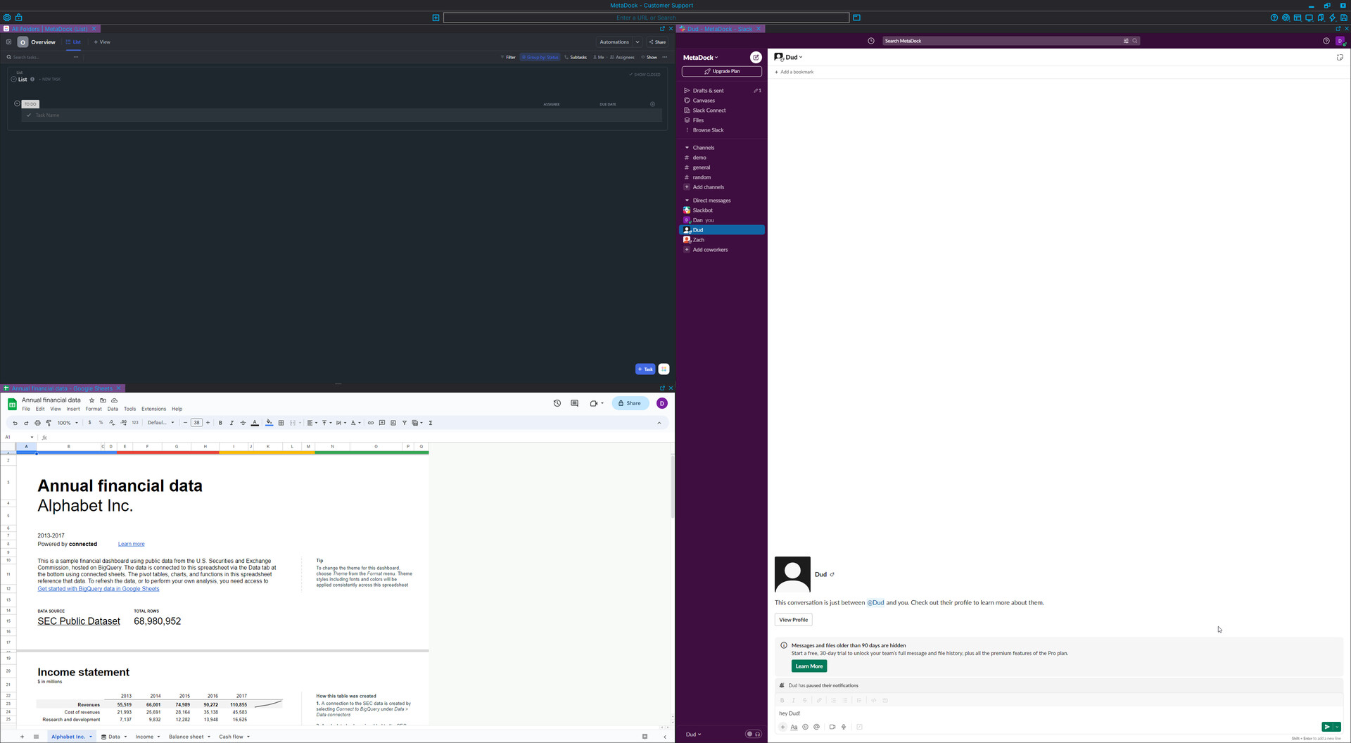 MetaDock screenshot 4