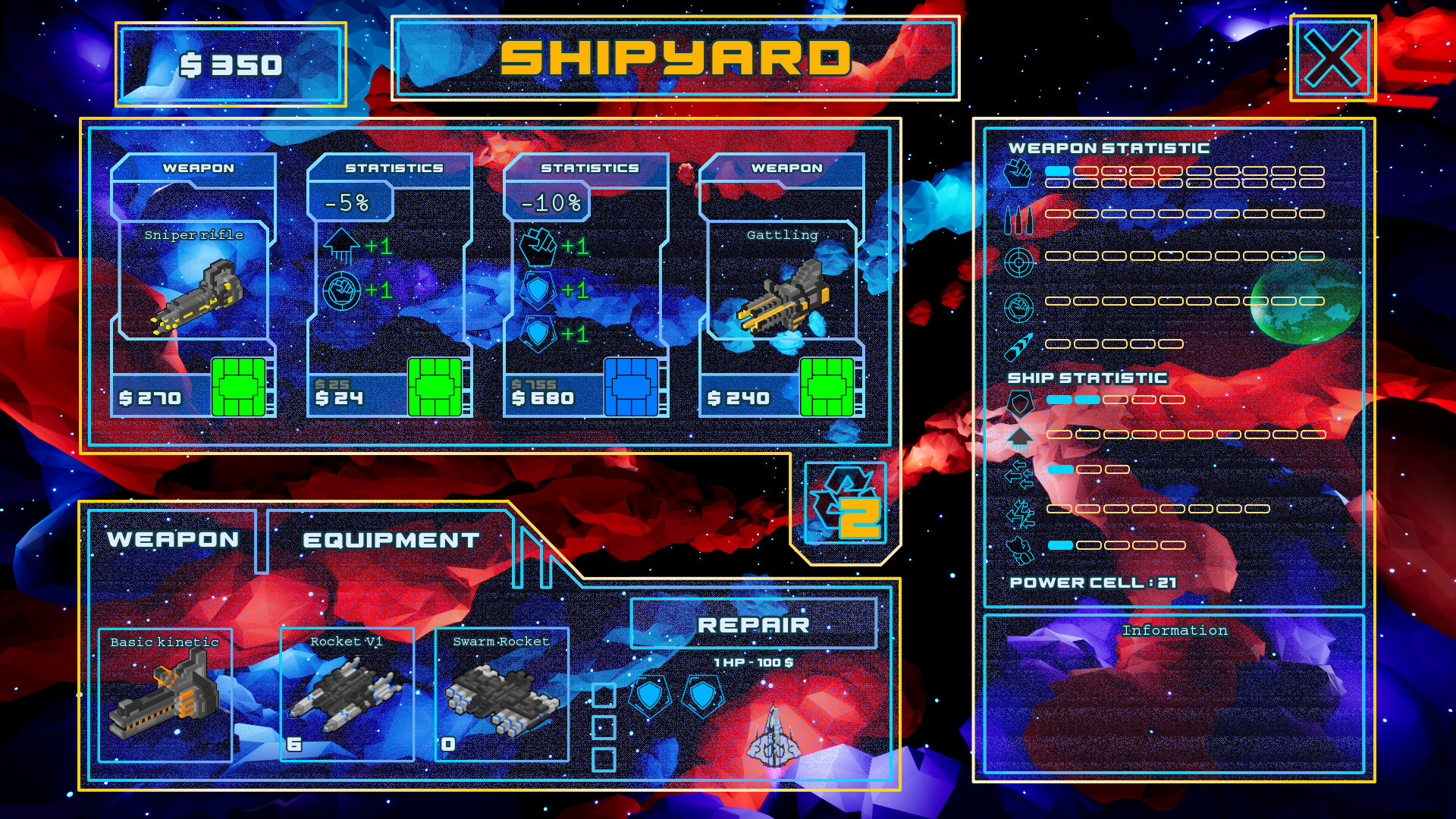 Space Blade screenshot 5
