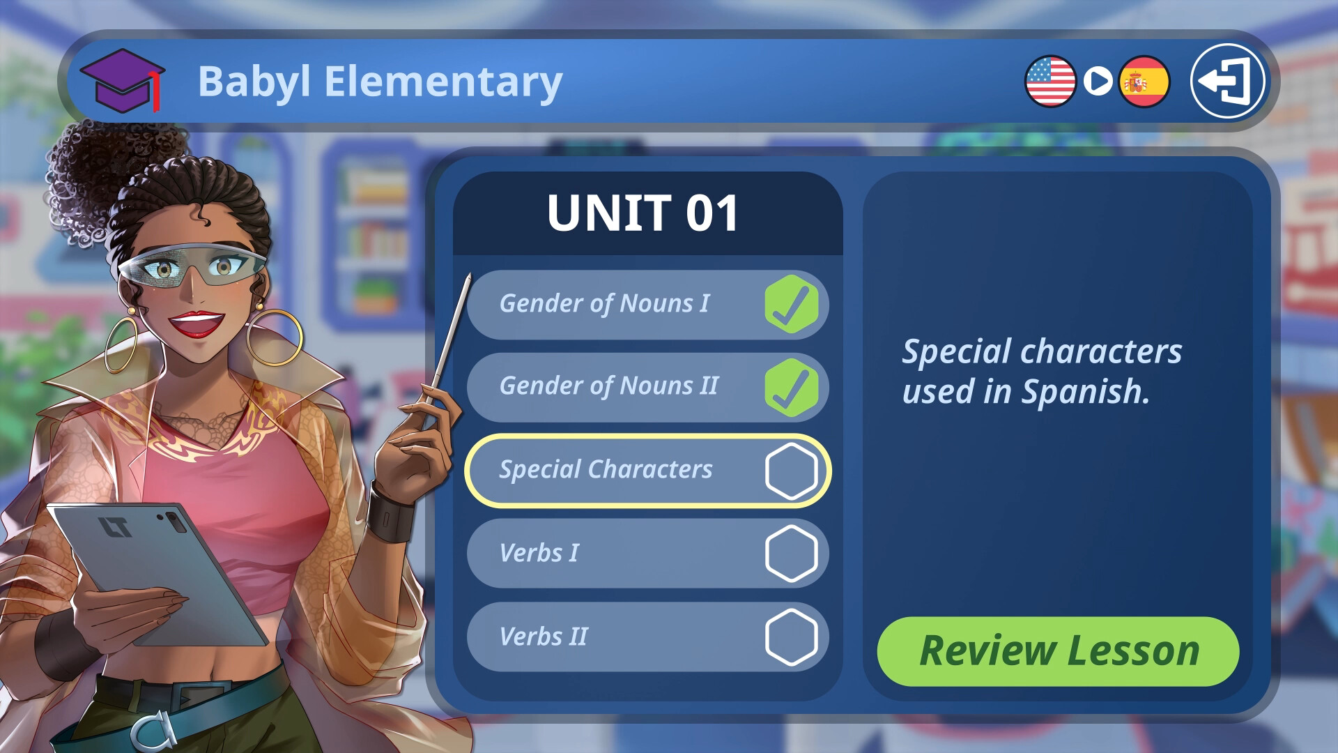 Speechbound - A language RPG screenshot 17