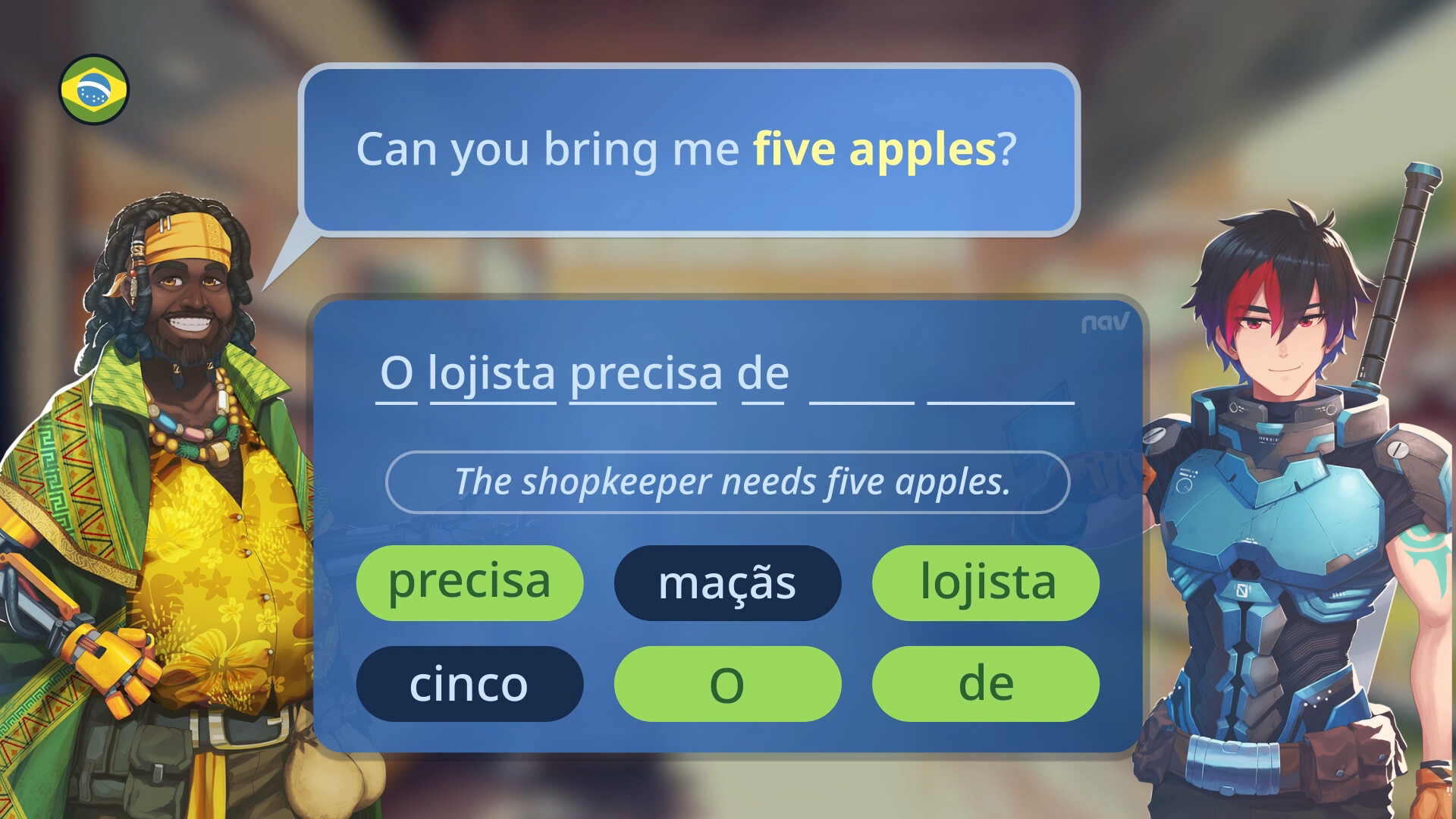Speechbound - A language RPG screenshot 12