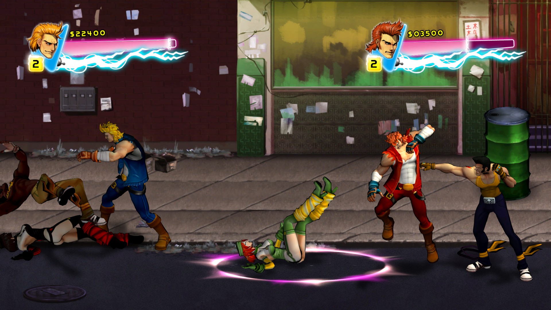 Double Dragon: Neon screenshot 4