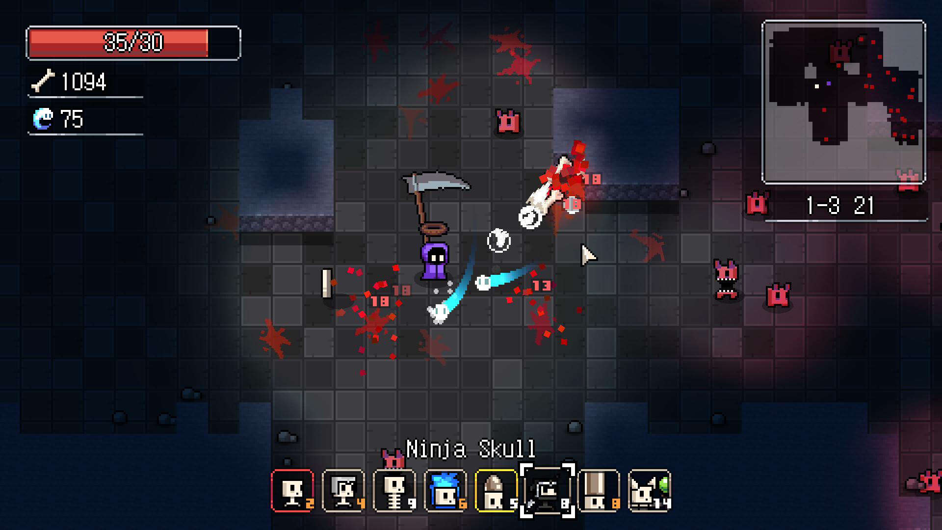 Adventure of the Skullmancer screenshot 1