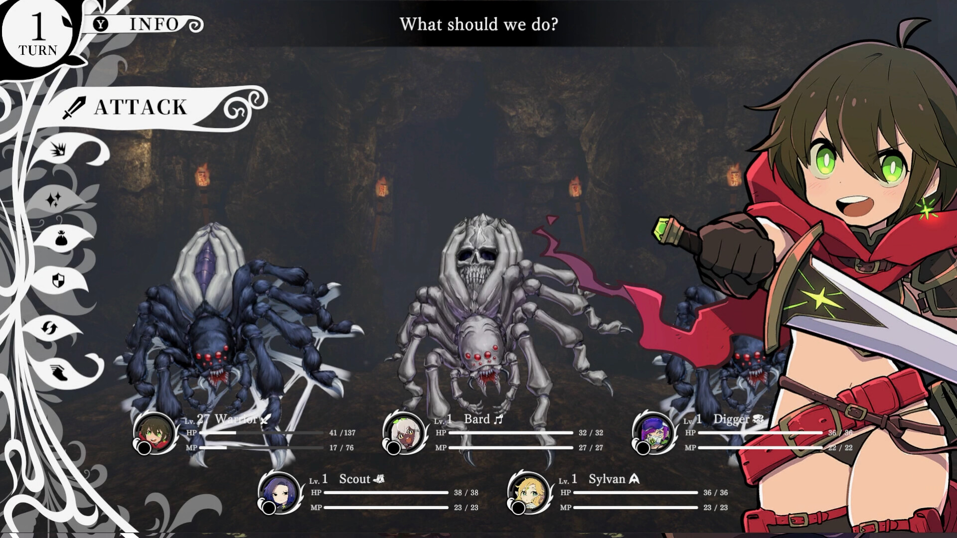 Witch and Lilies screenshot 2